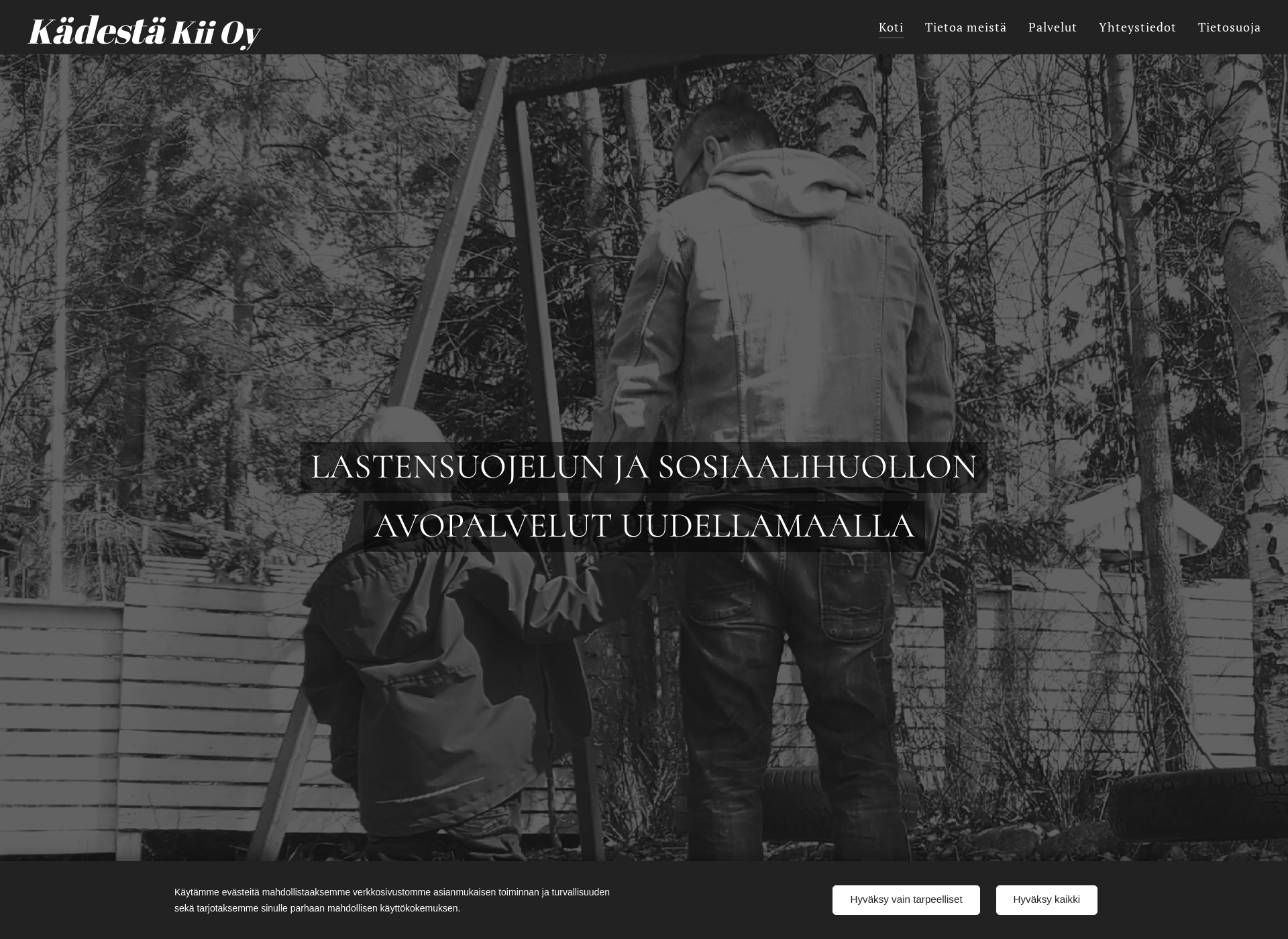 Skärmdump för kadestakii.fi