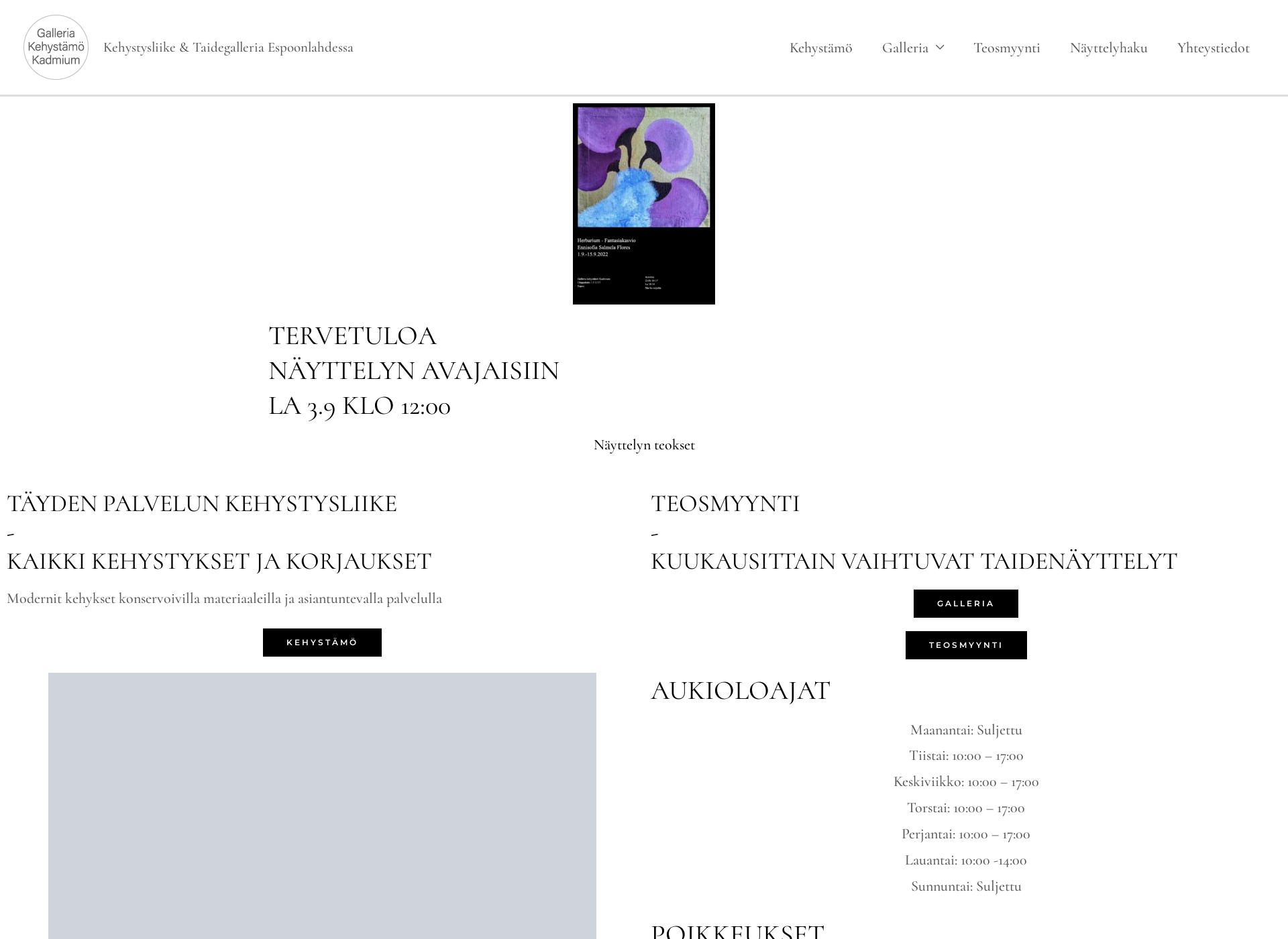 Screenshot for kadmium.fi