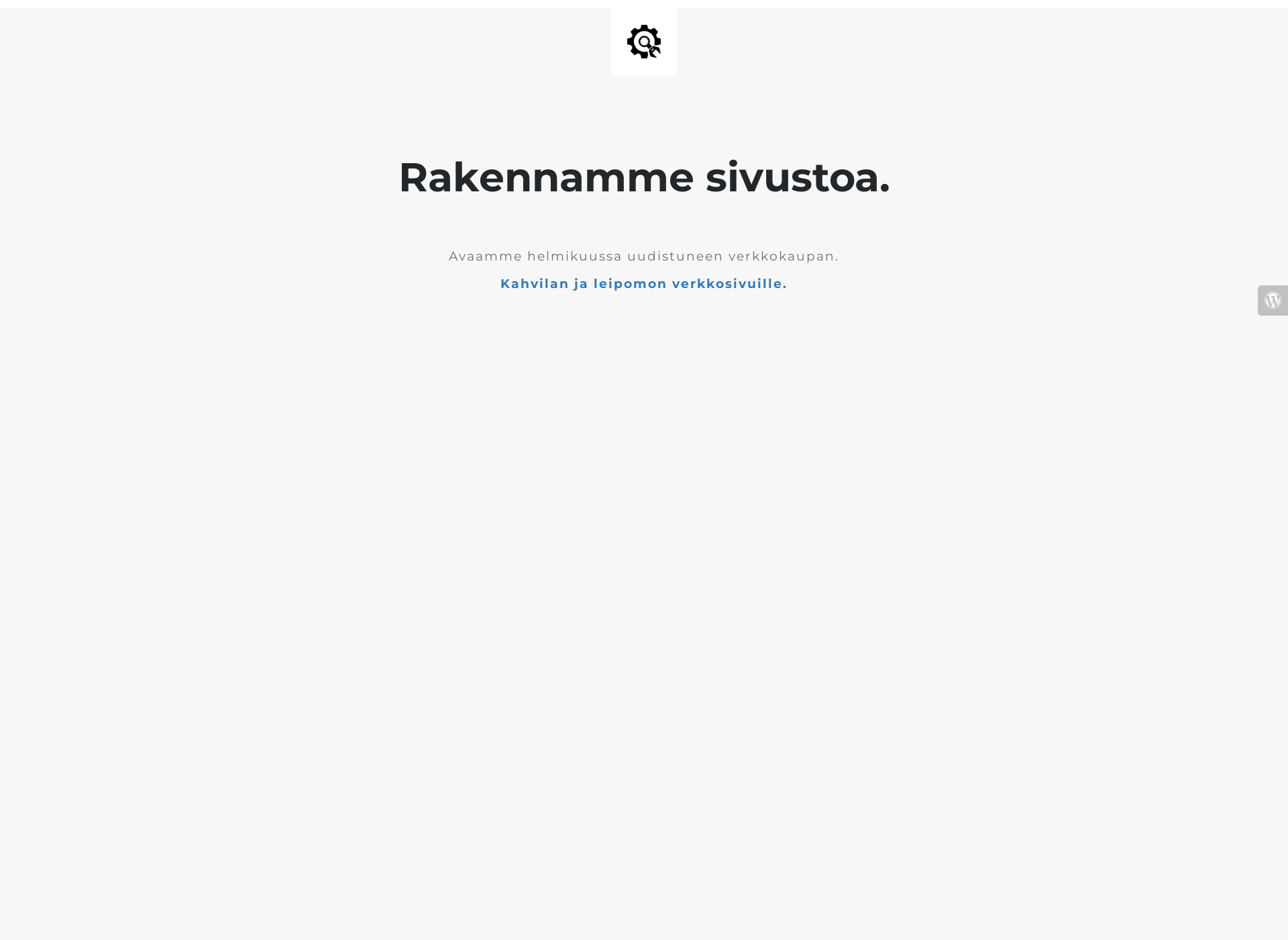 Skärmdump för kaesanpuoti.fi