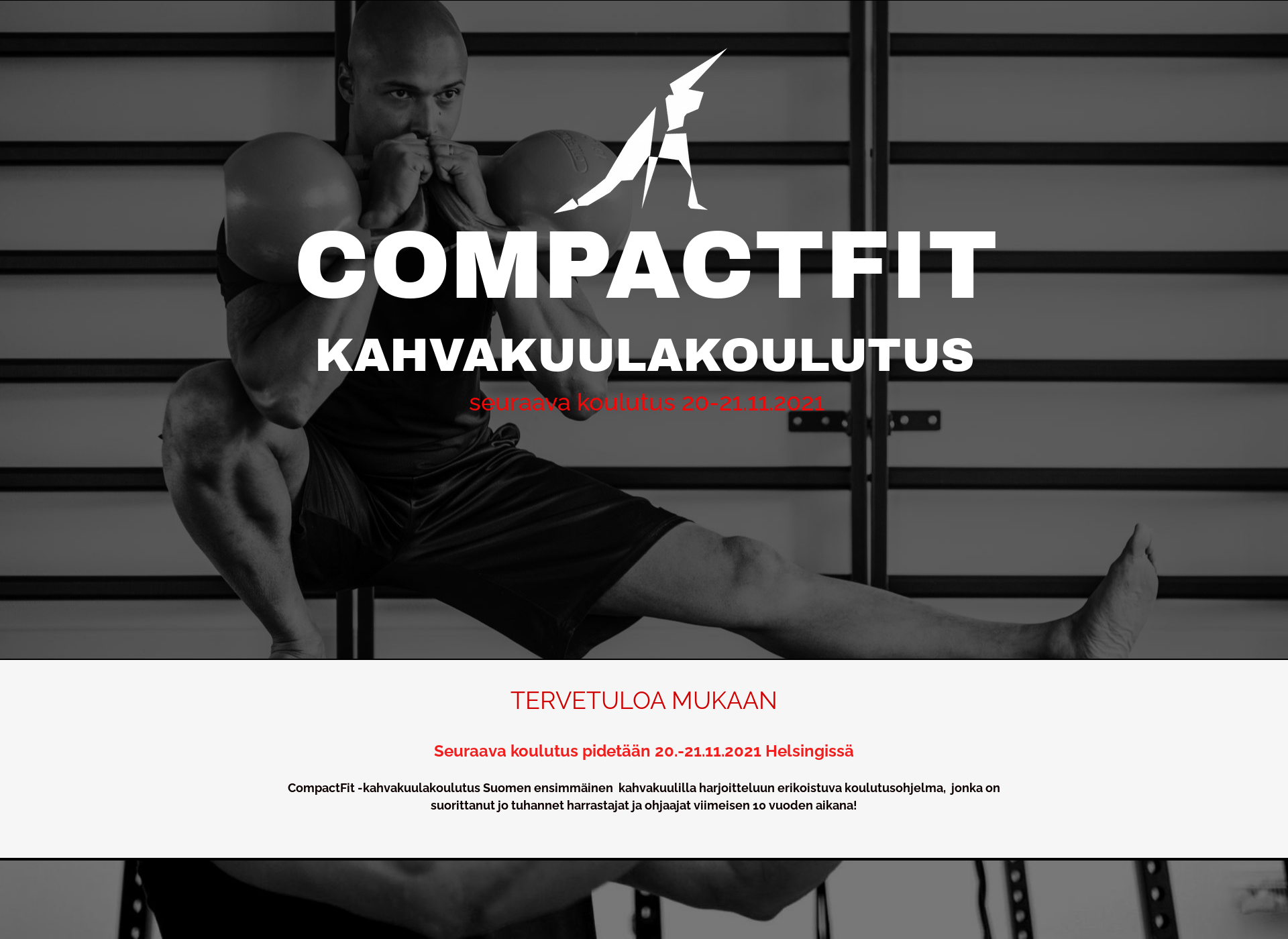 Skärmdump för kahvakuulakoulutus.fi
