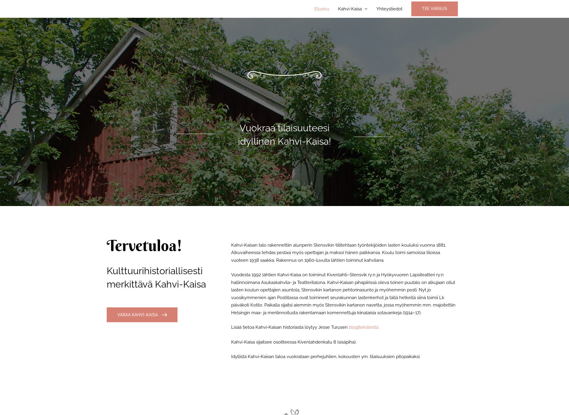 Screenshot for kahvikaisa.fi