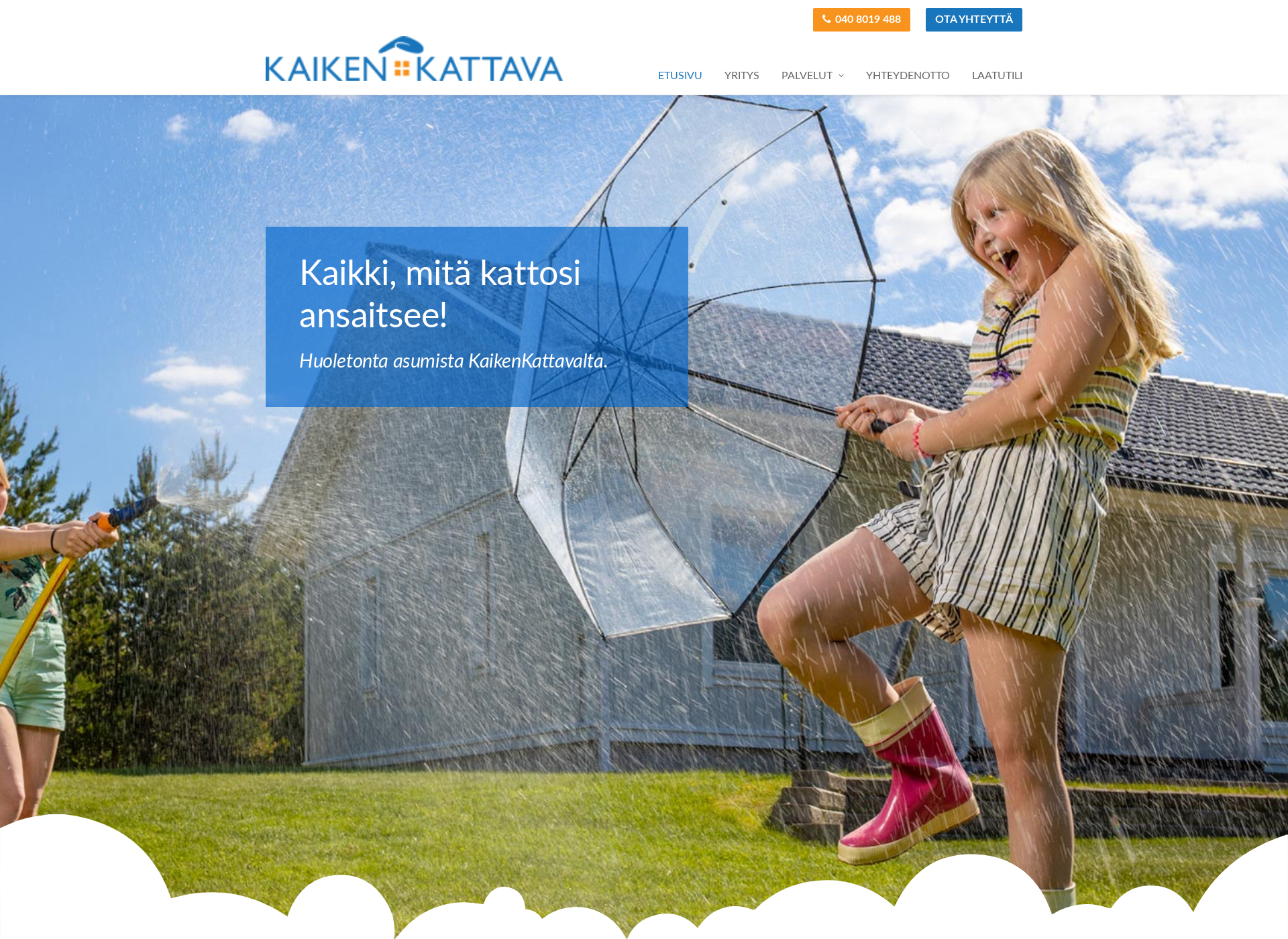 Screenshot for kaikenkattava.fi
