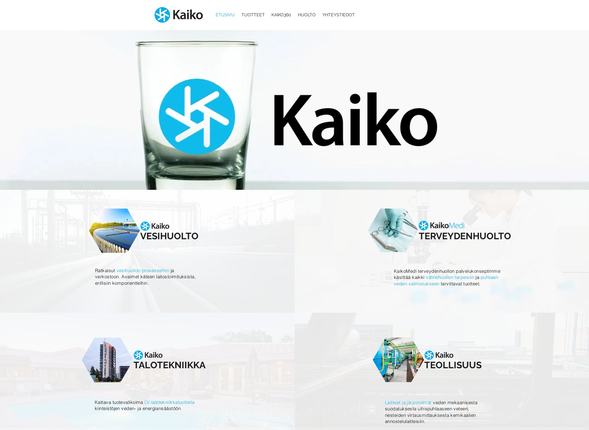Screenshot for kaiko.fi