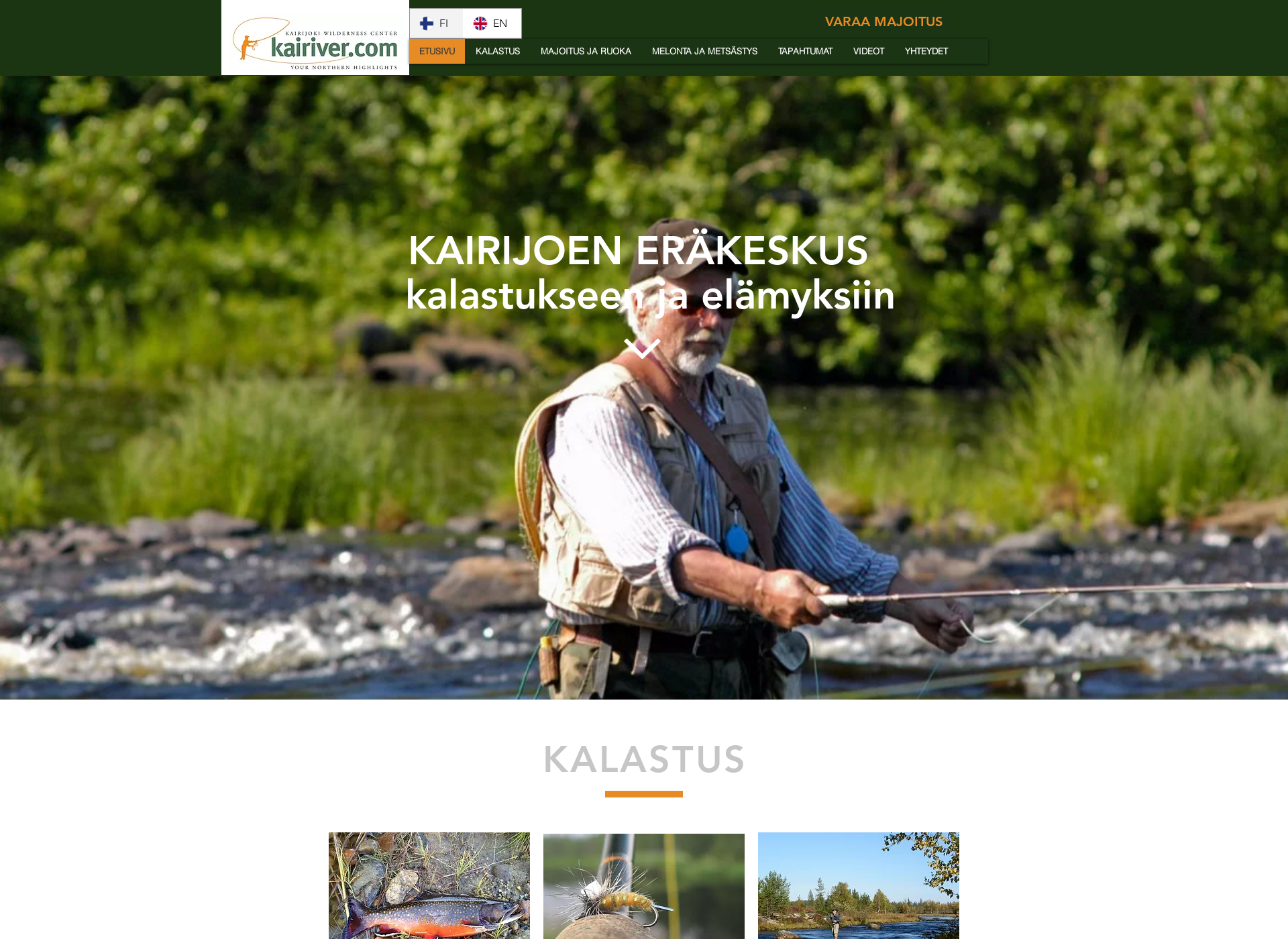 Näyttökuva kairillekalaan.fi