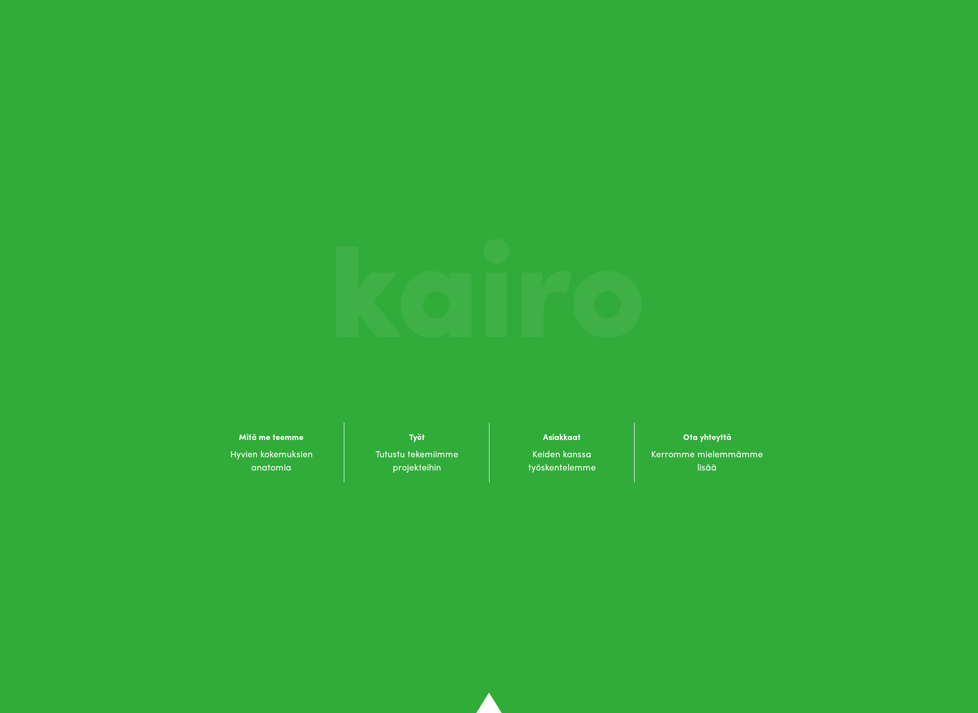 Skärmdump för kairo.fi