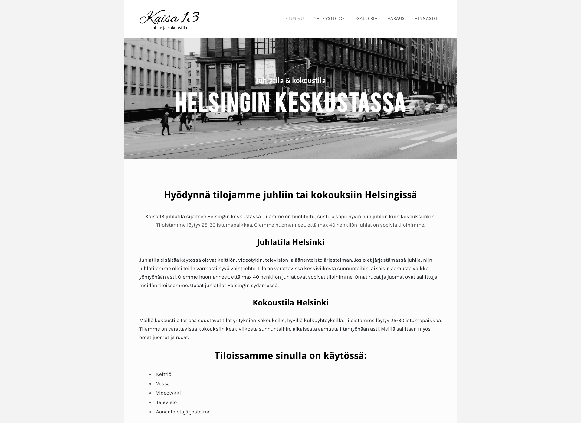 Screenshot for kaisa13.fi