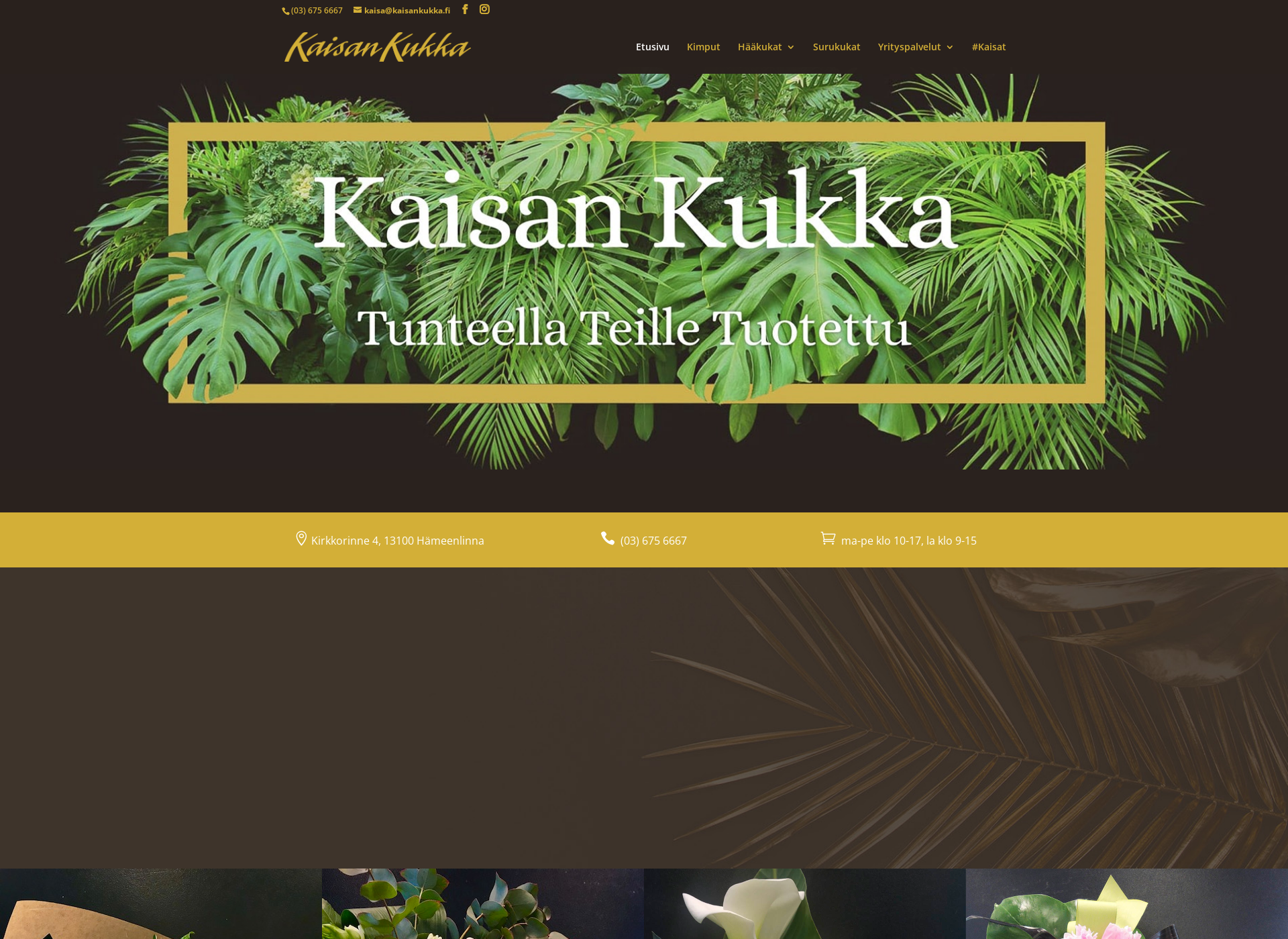 Screenshot for kaisankukka.fi