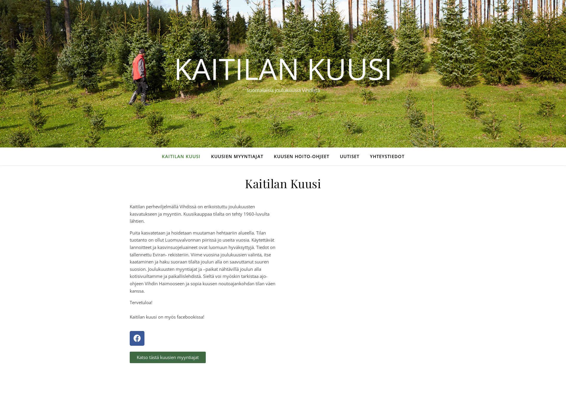 Screenshot for kaitilankuusi.fi