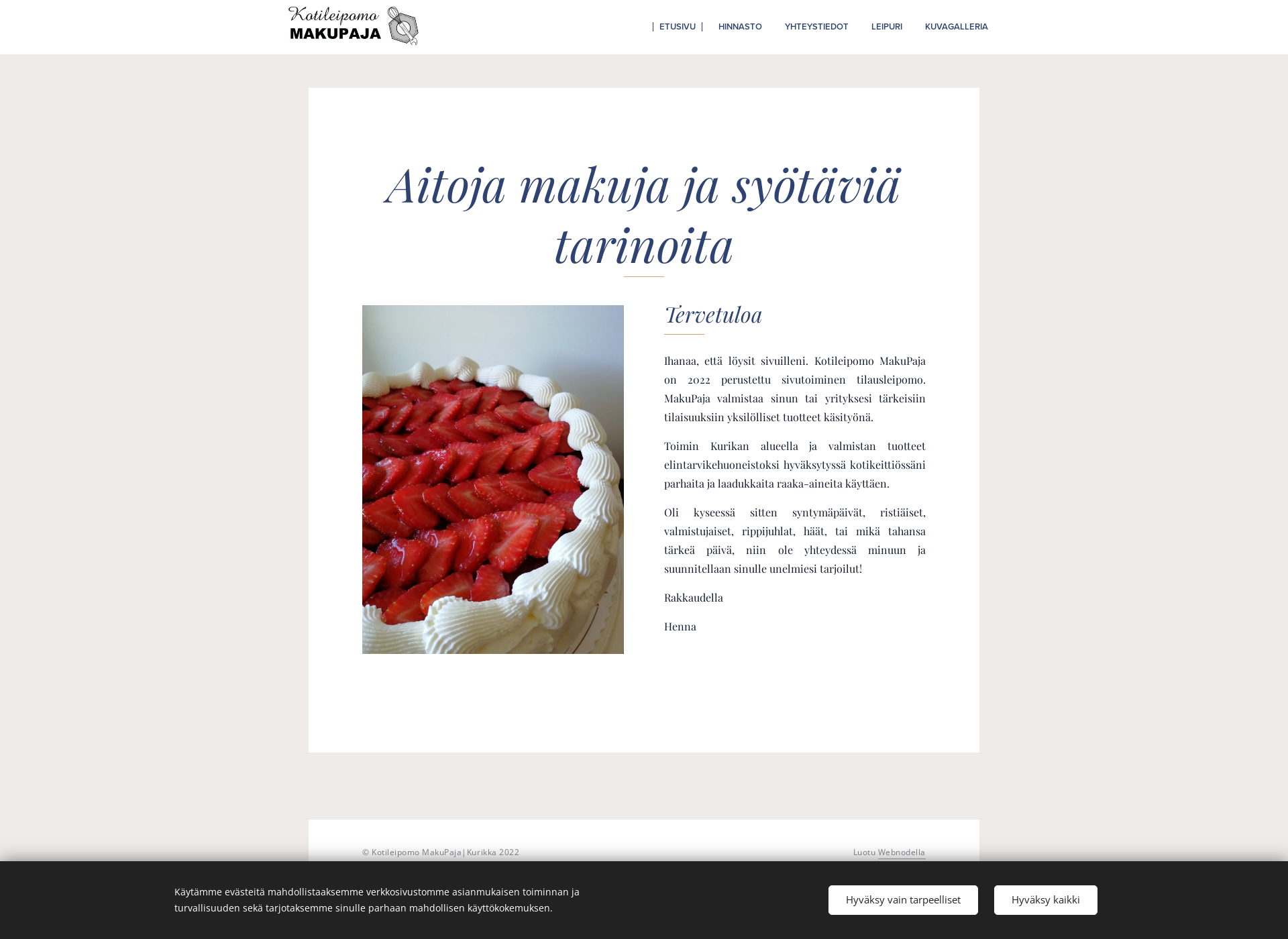 Screenshot for kakkupaja.fi