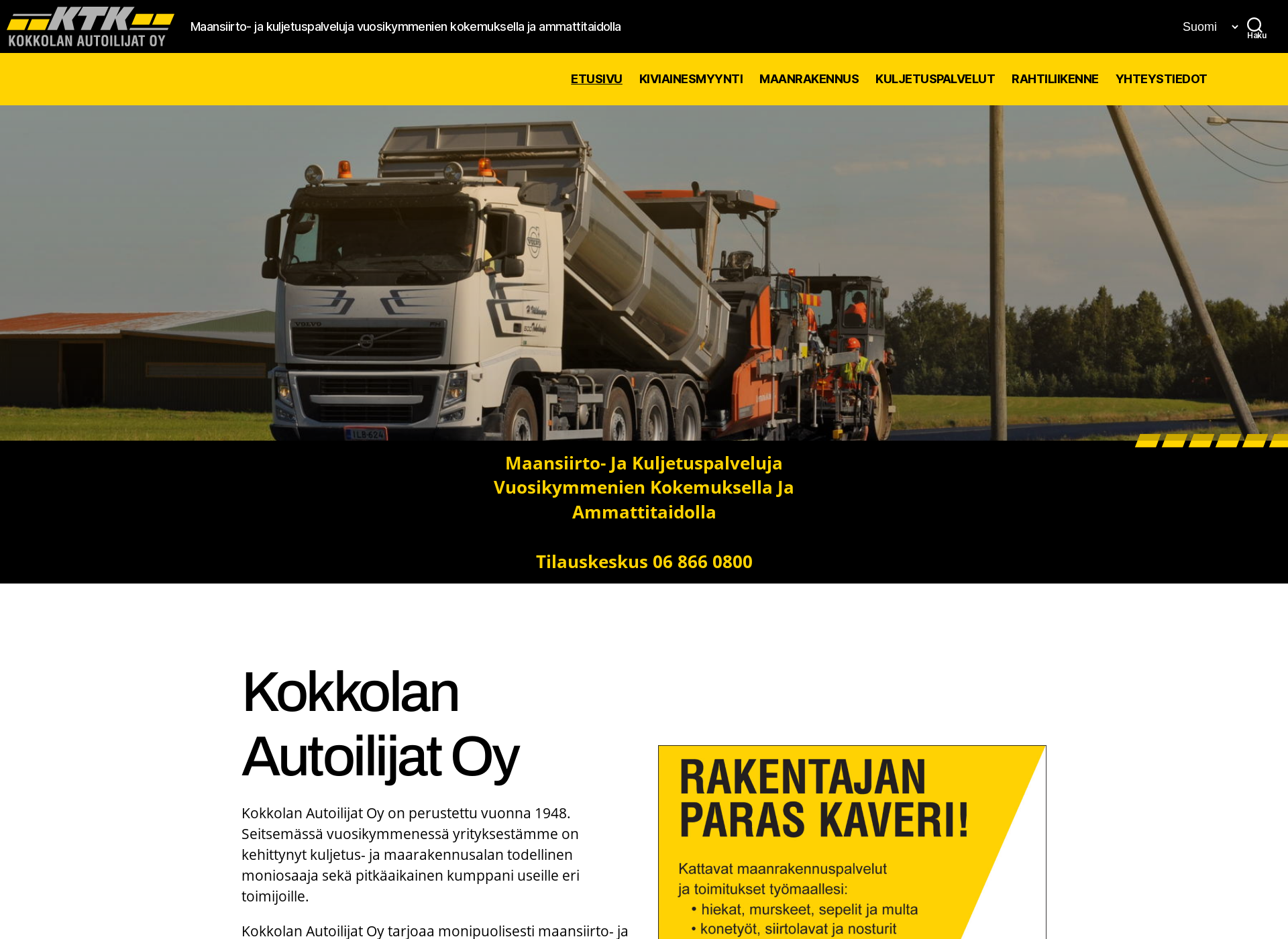 Screenshot for kaktk.fi