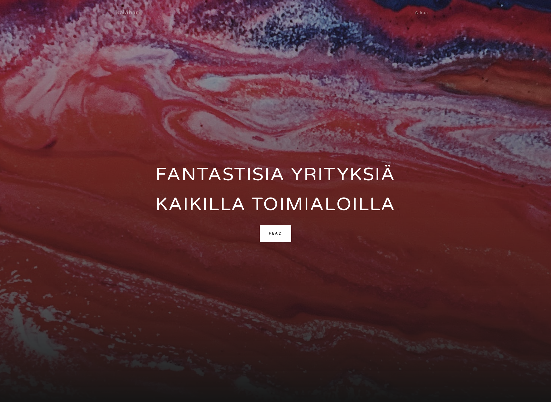 Screenshot for kalahari.fi