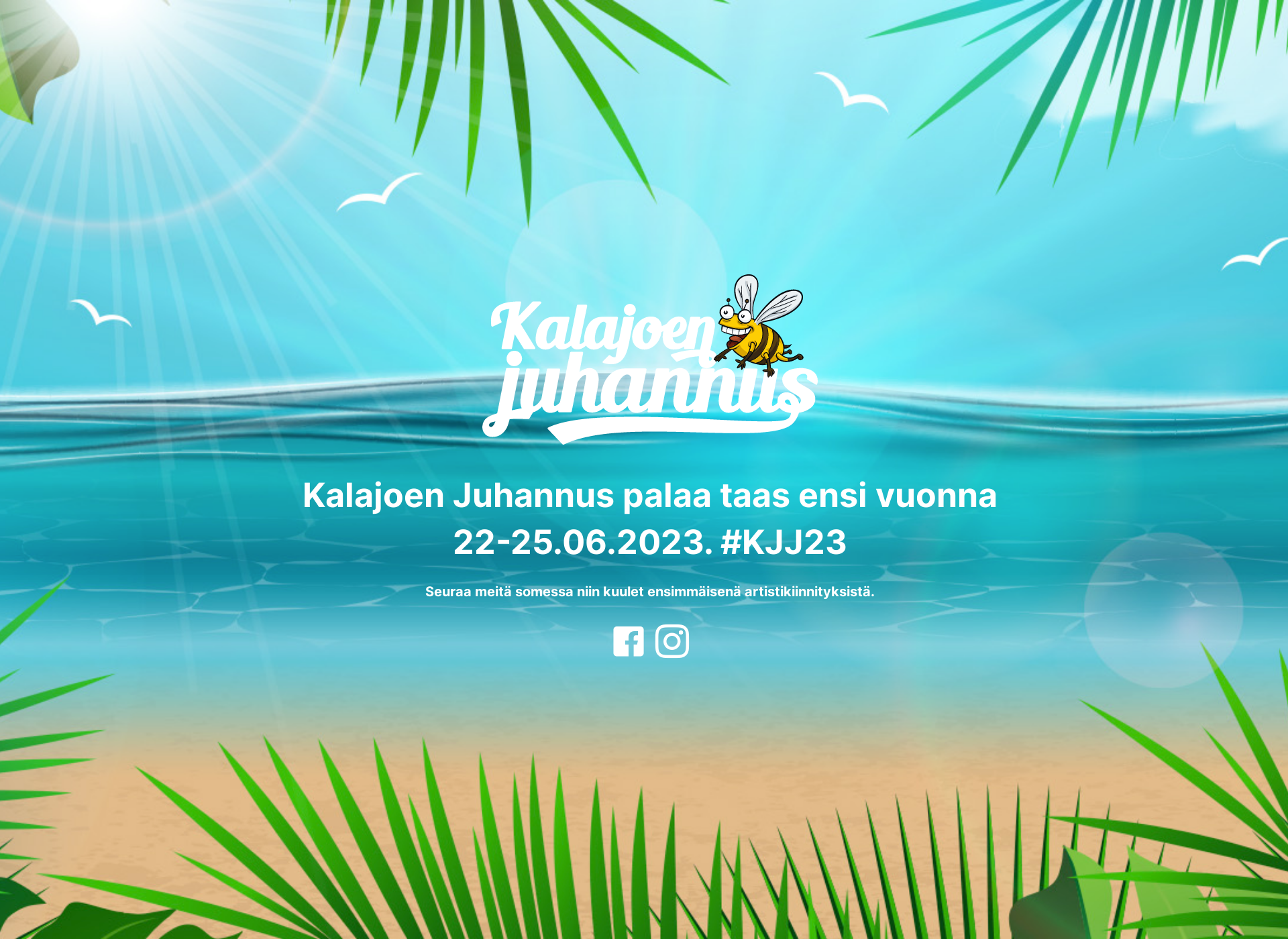 Screenshot for kalajoenjuhannus.fi