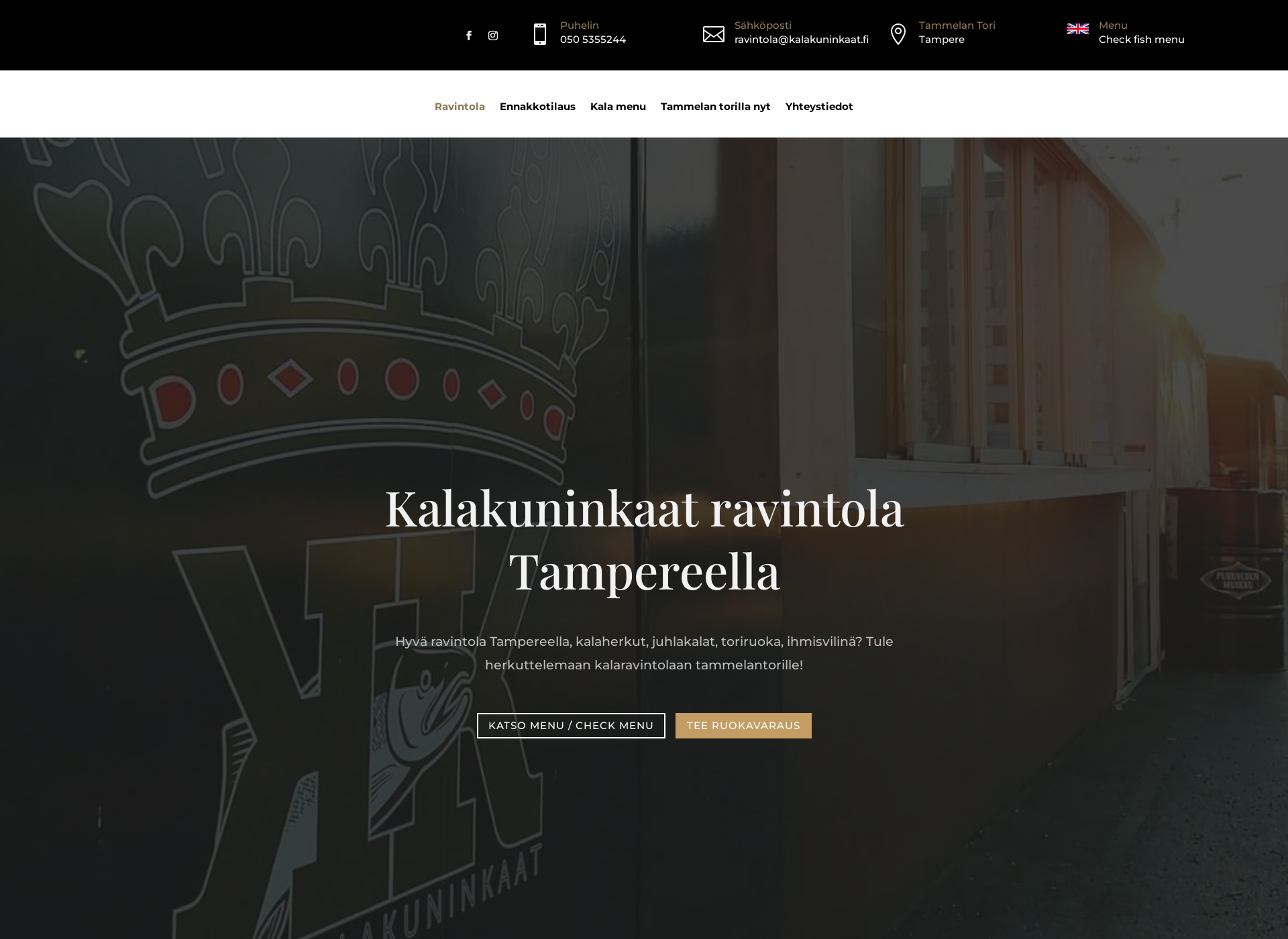 Skärmdump för kalakuninkaat.fi