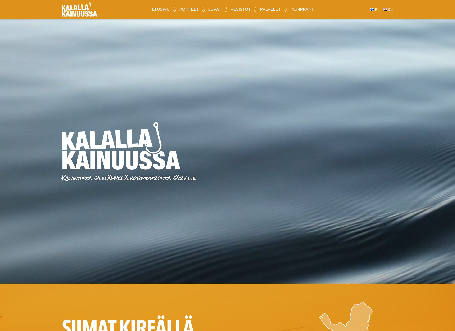 Näyttökuva kalallakainuussa.fi