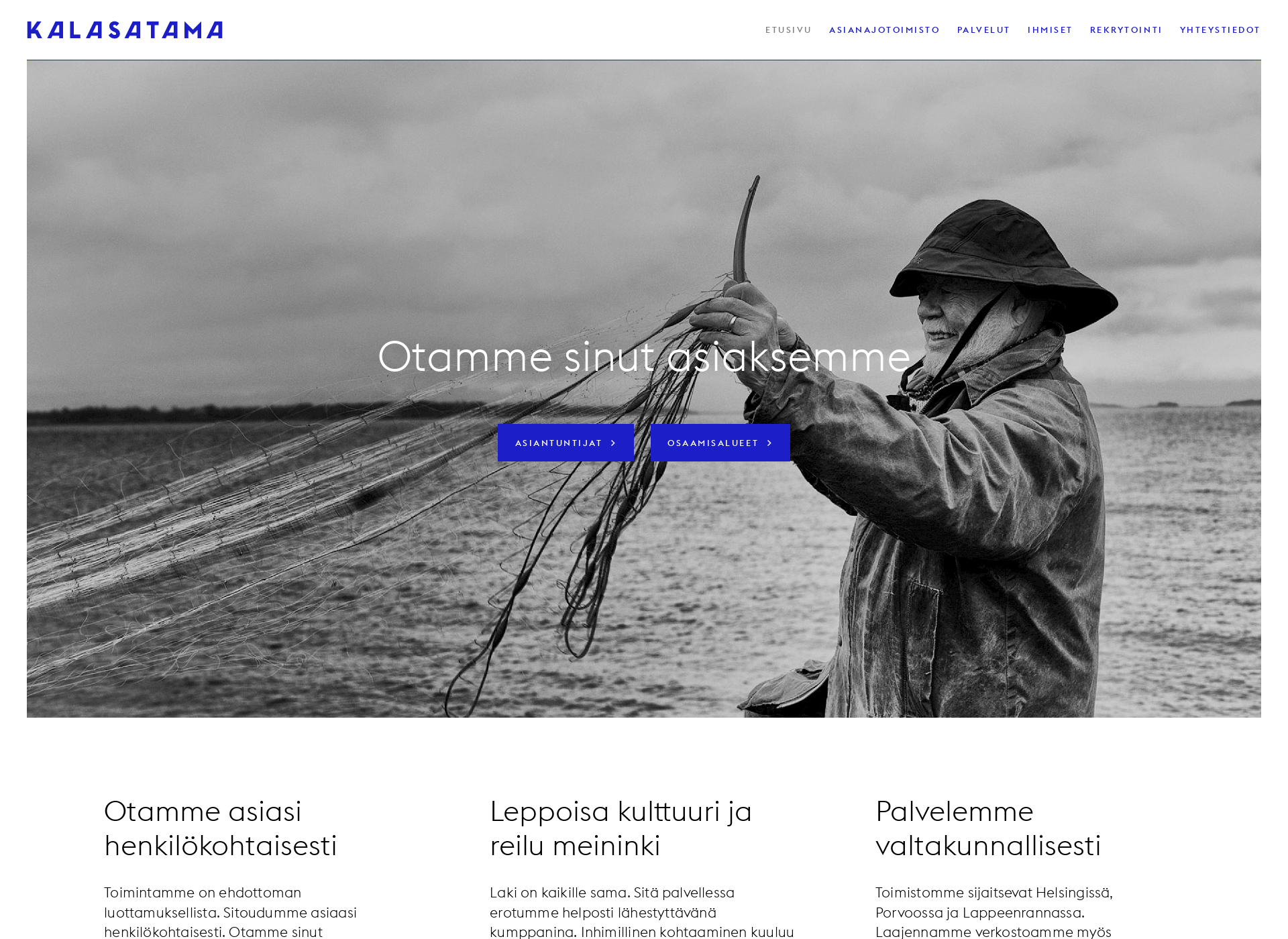 Skärmdump för kalasatama.net
