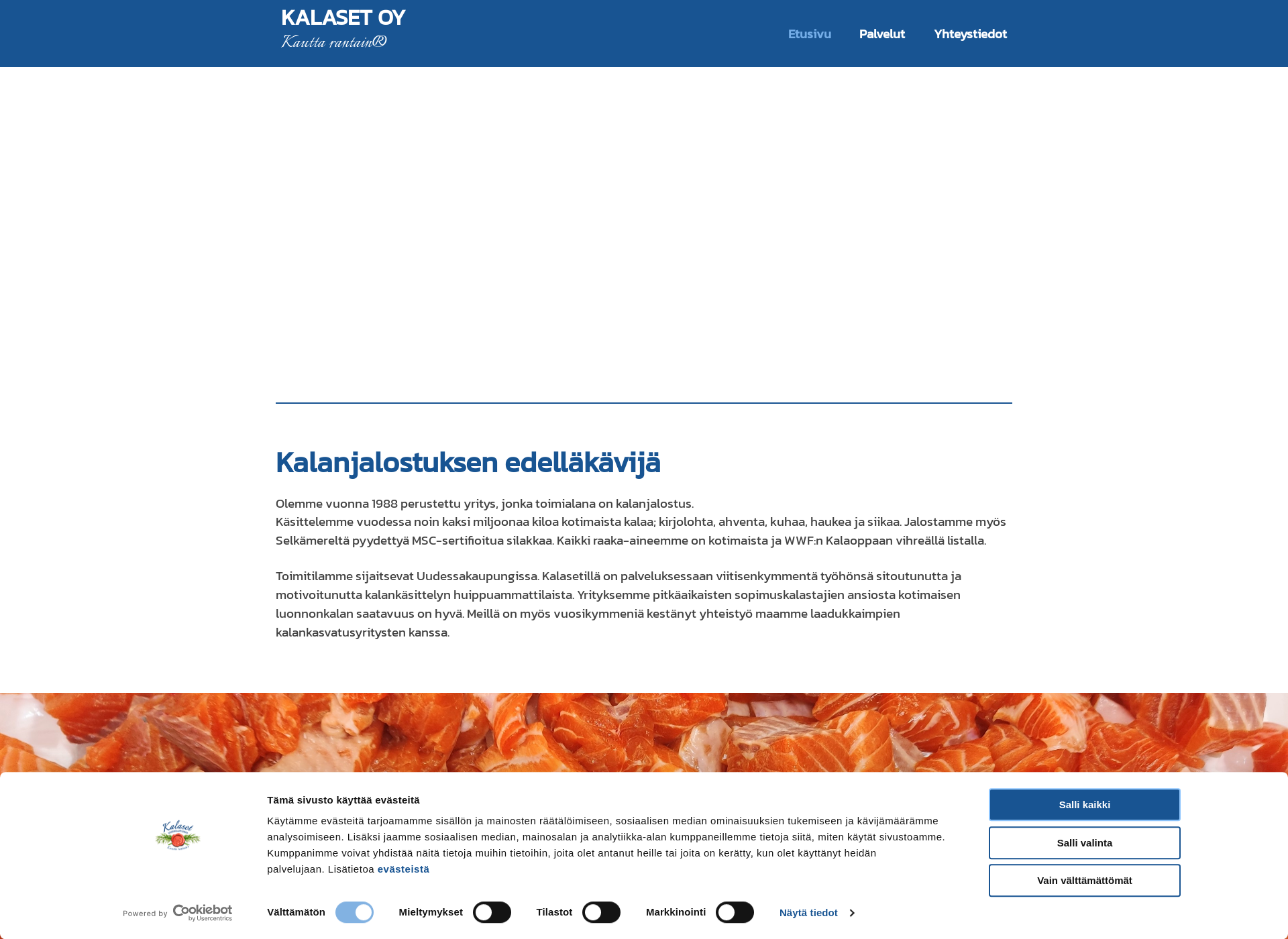 Screenshot for kalaset.fi