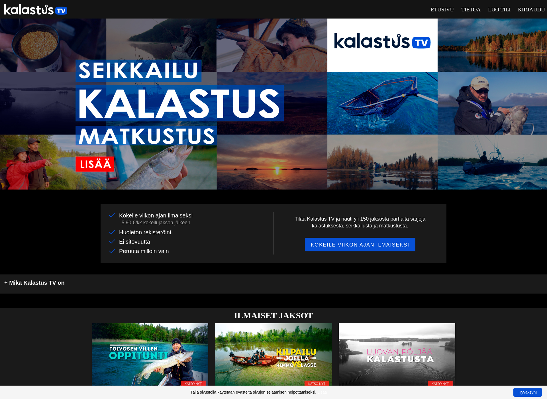 Screenshot for kalastus-tv.fi