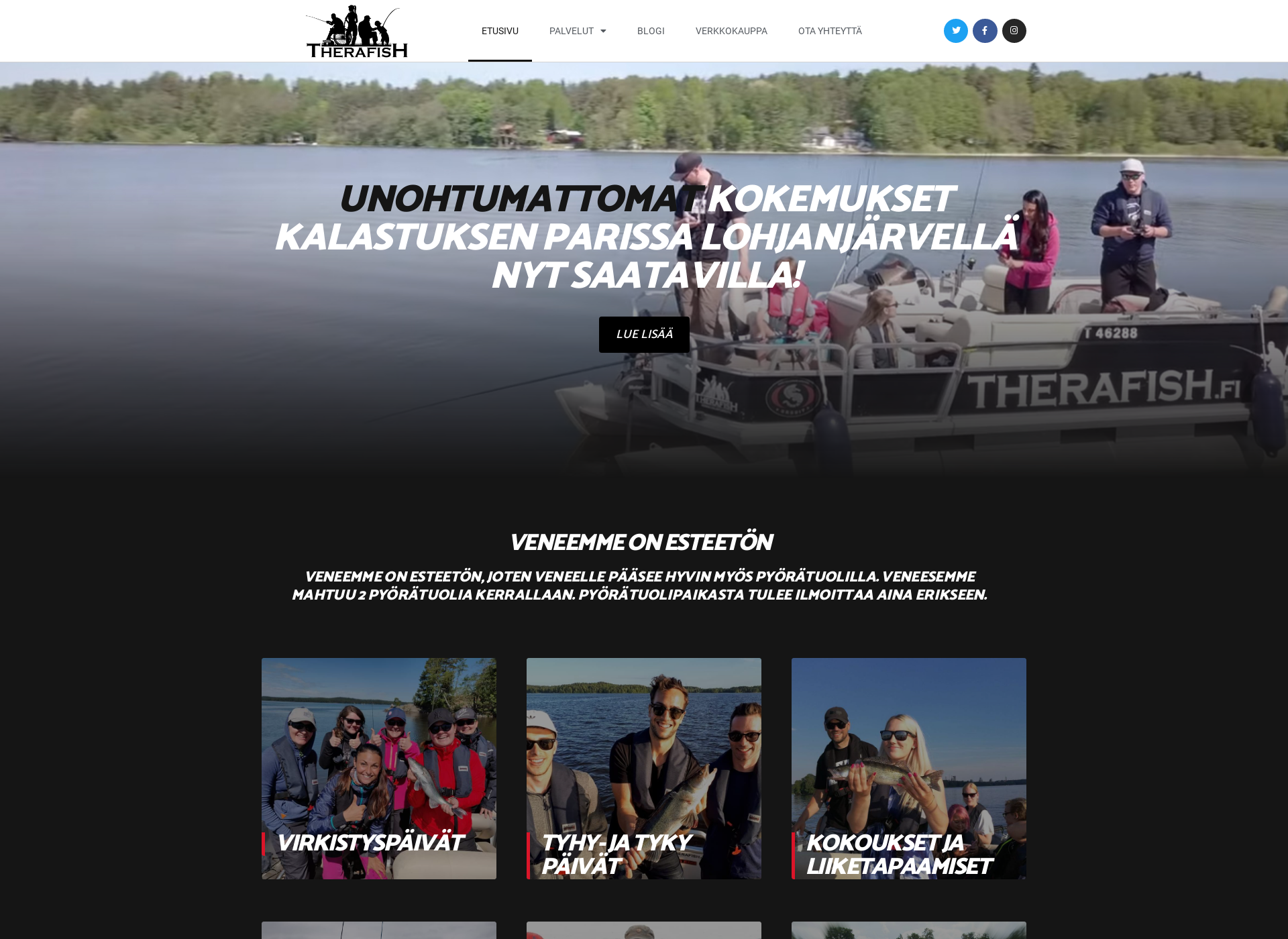 Näyttökuva kalastusterapia.fi