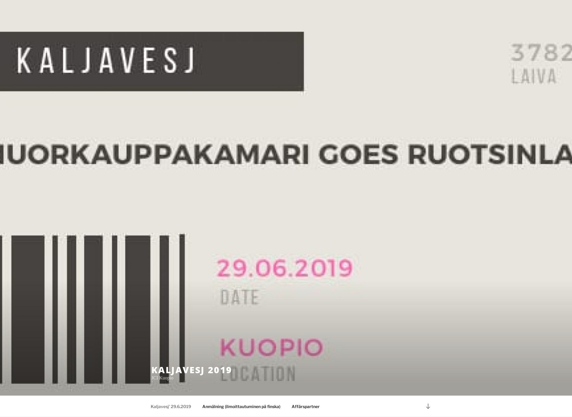 Screenshot for kaljavesj.fi