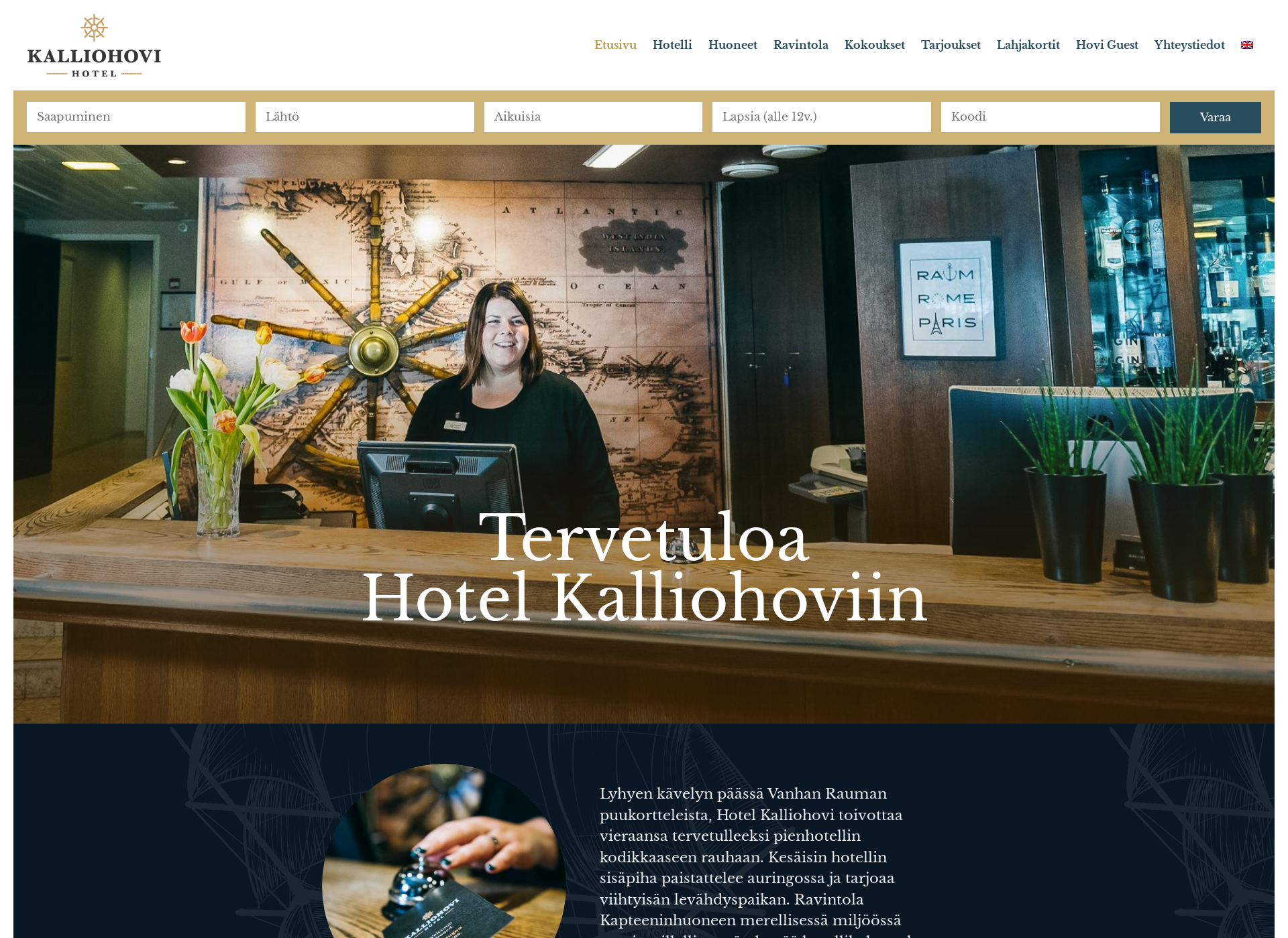 Screenshot for kalliohovi.fi