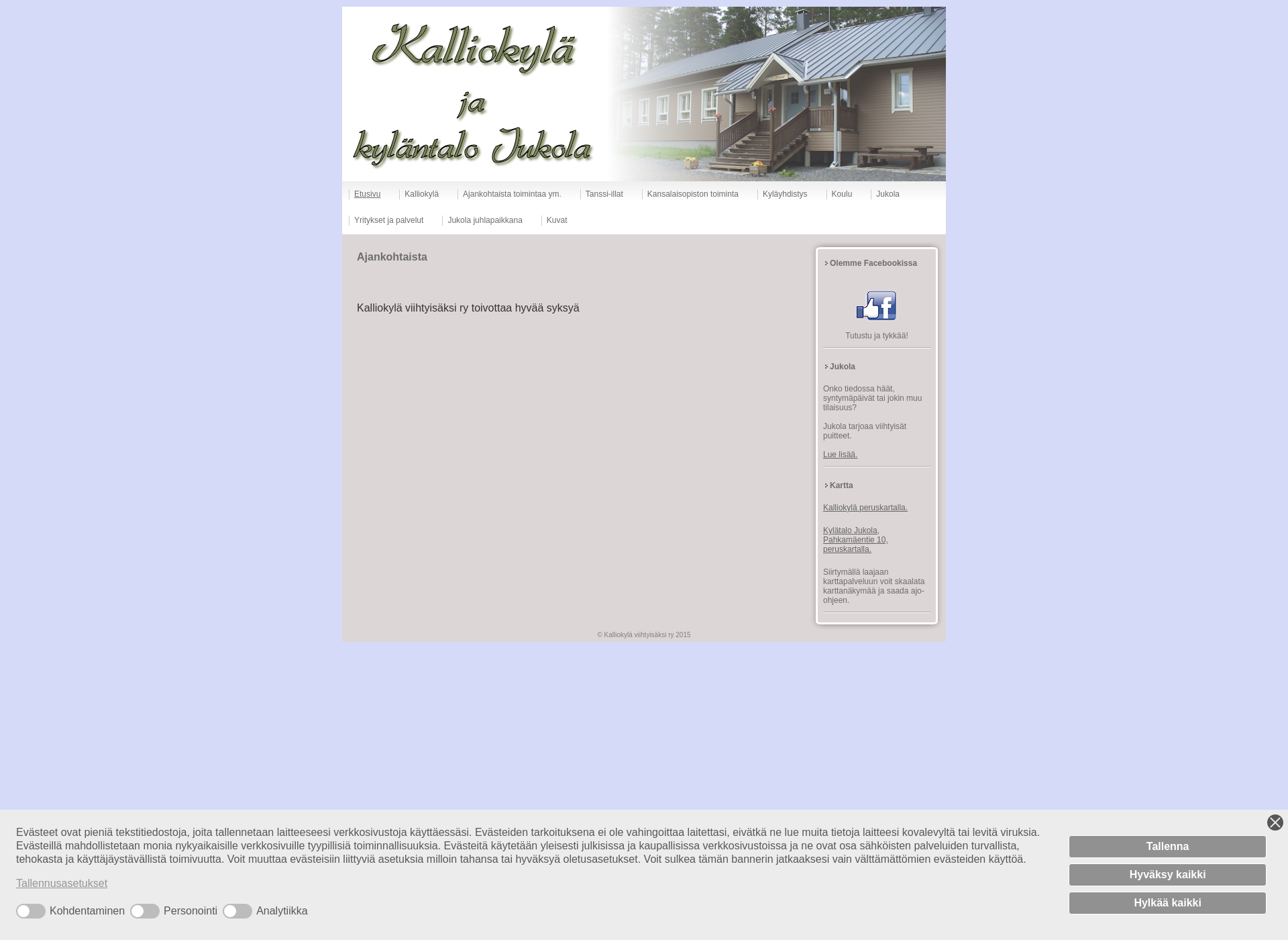 Screenshot for kalliokyla.fi