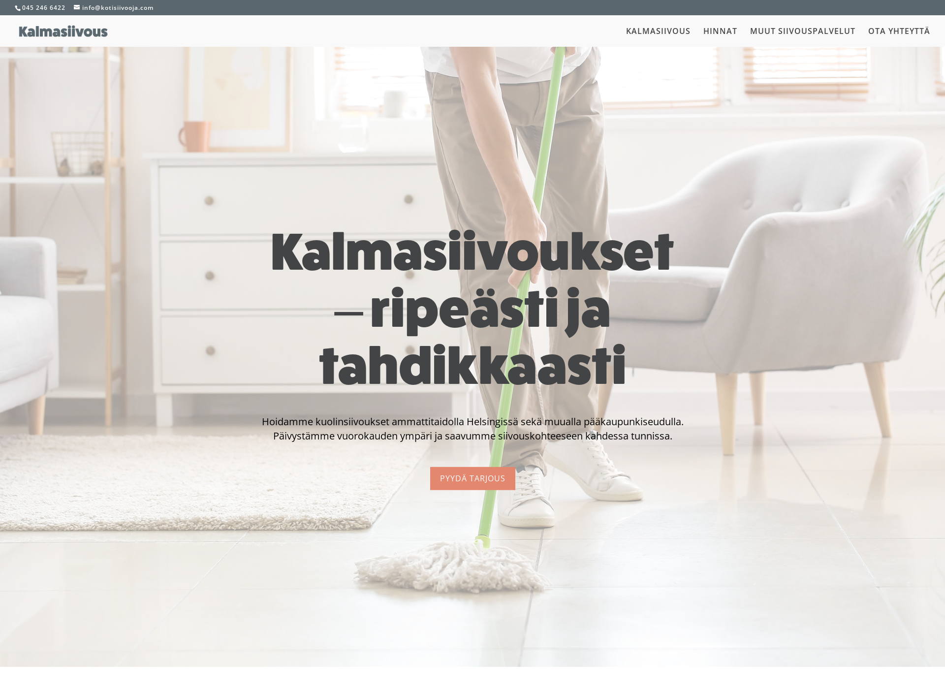 Screenshot for kalmasiivoushelsinki.fi