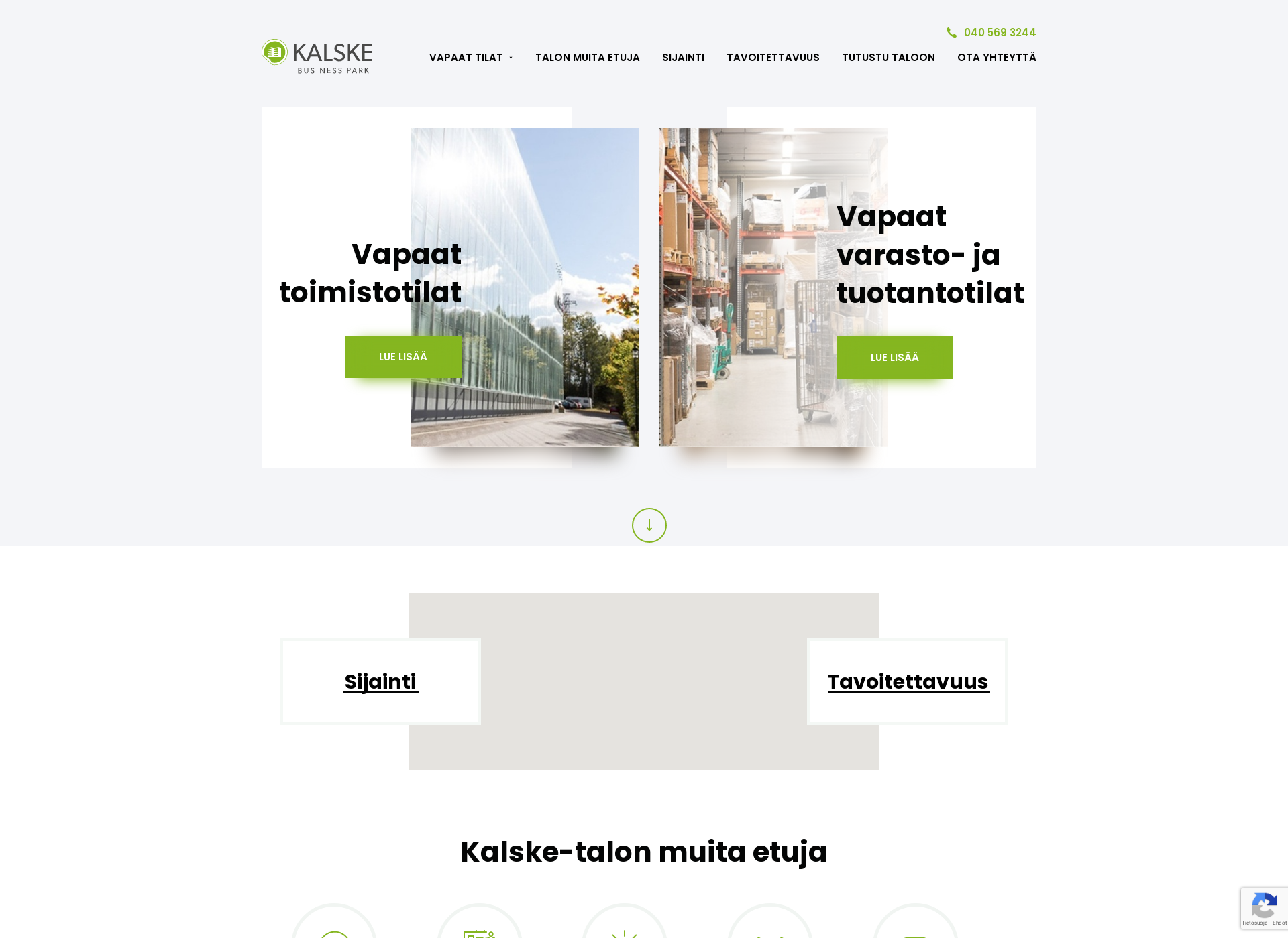 Screenshot for kalskebusinesspark.fi