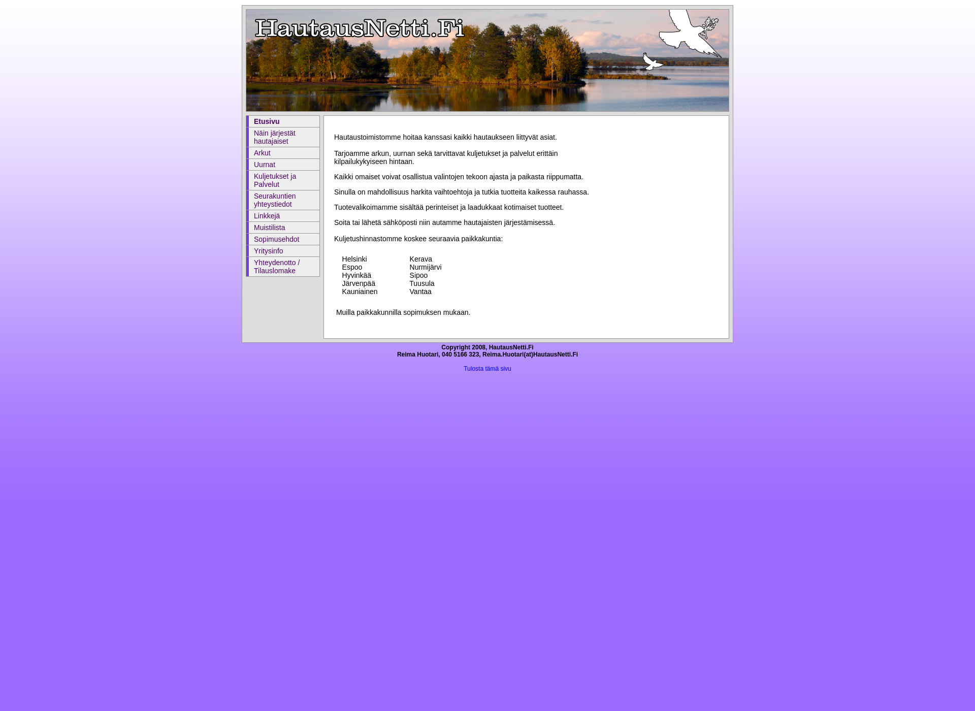 Screenshot for kaltonrakennus.fi