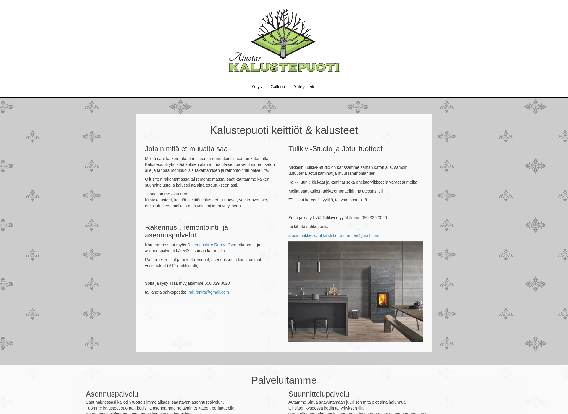 Screenshot for kalustepuoti.fi