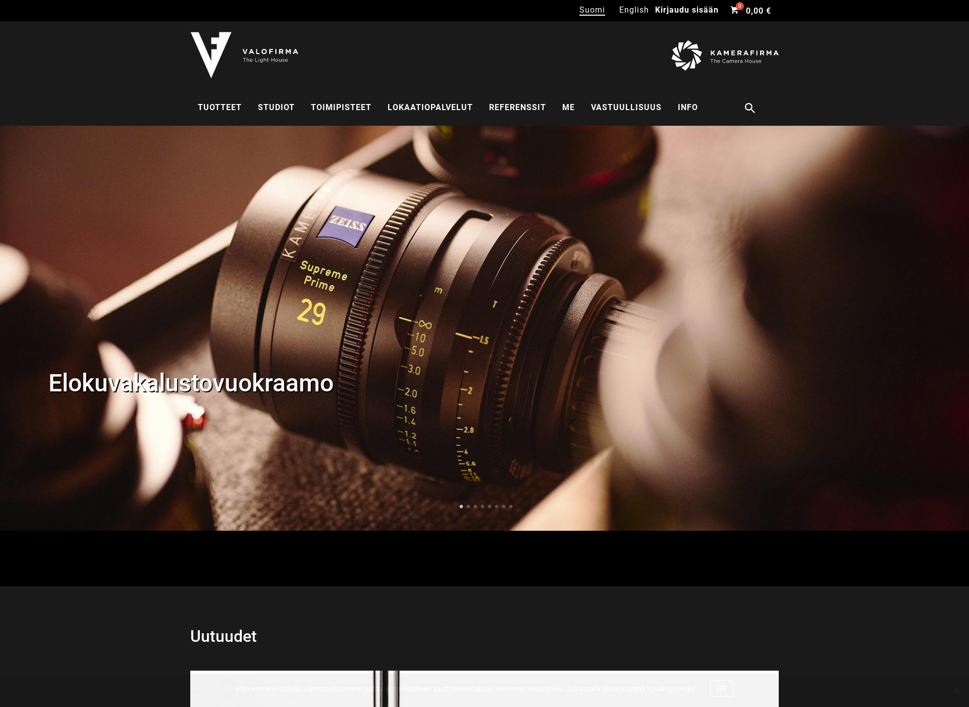 Screenshot for kamerafirma.fi