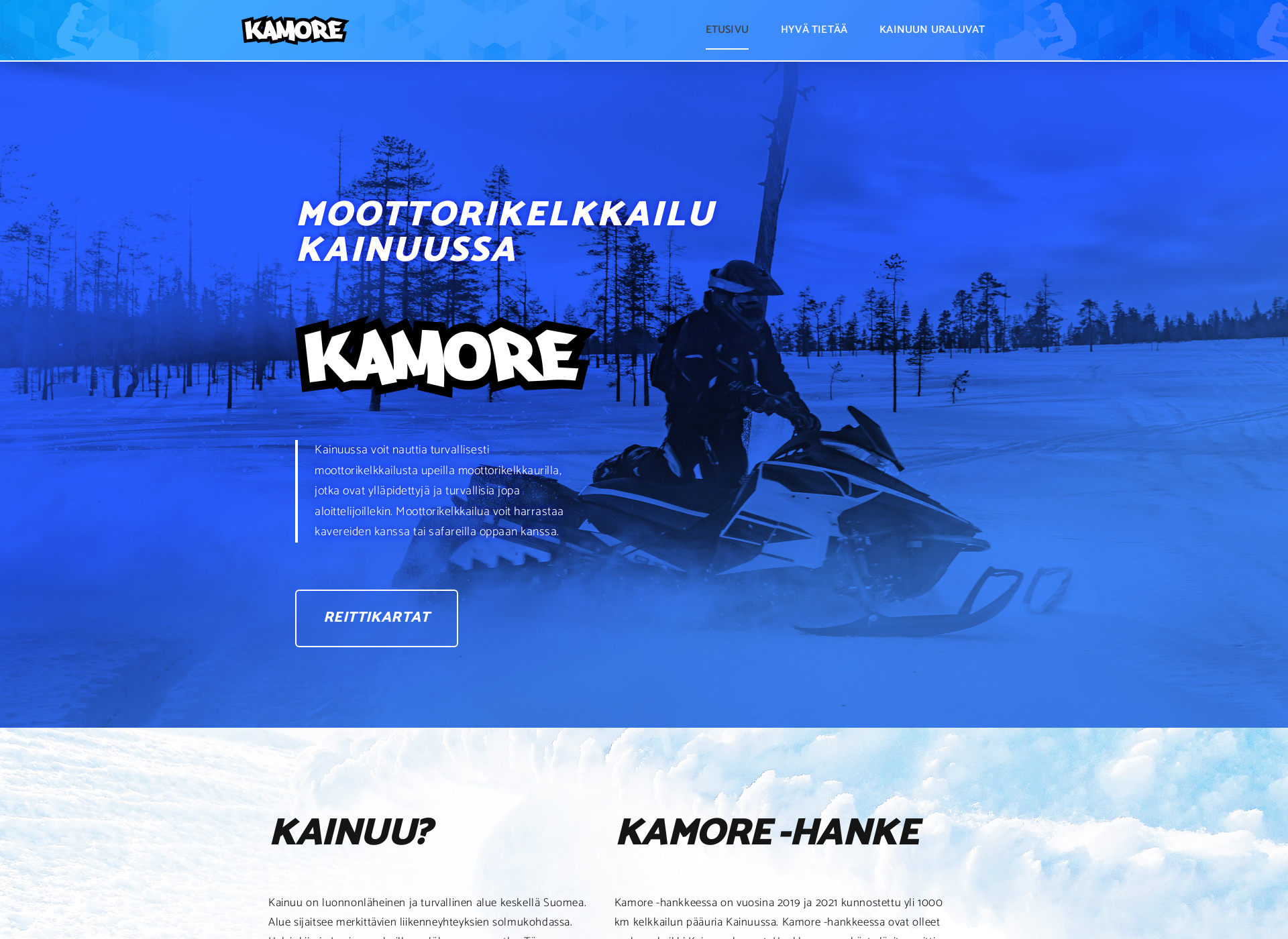 Screenshot for kamore.fi