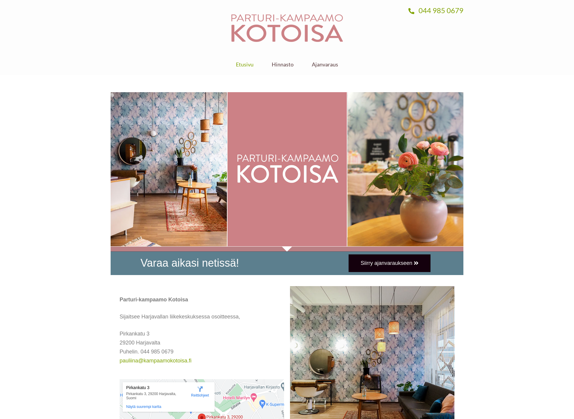 Screenshot for kampaamokotoisa.fi