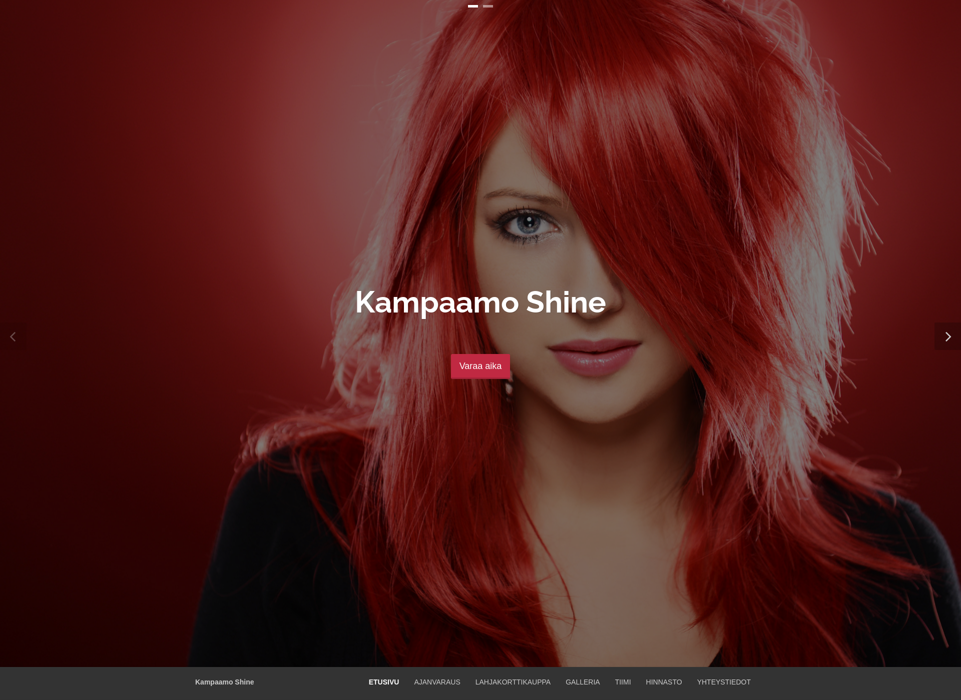 Screenshot for kampaamoshine.fi