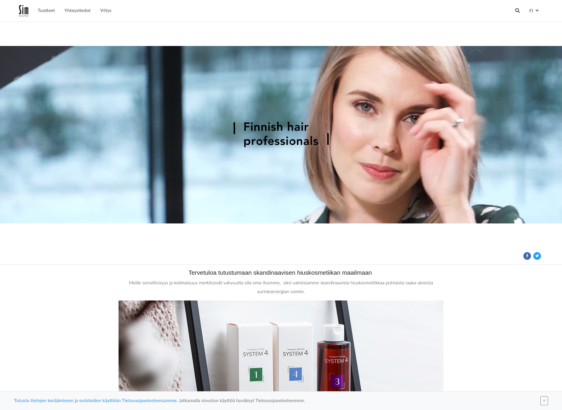Screenshot for kampaamoverkkokauppa.fi