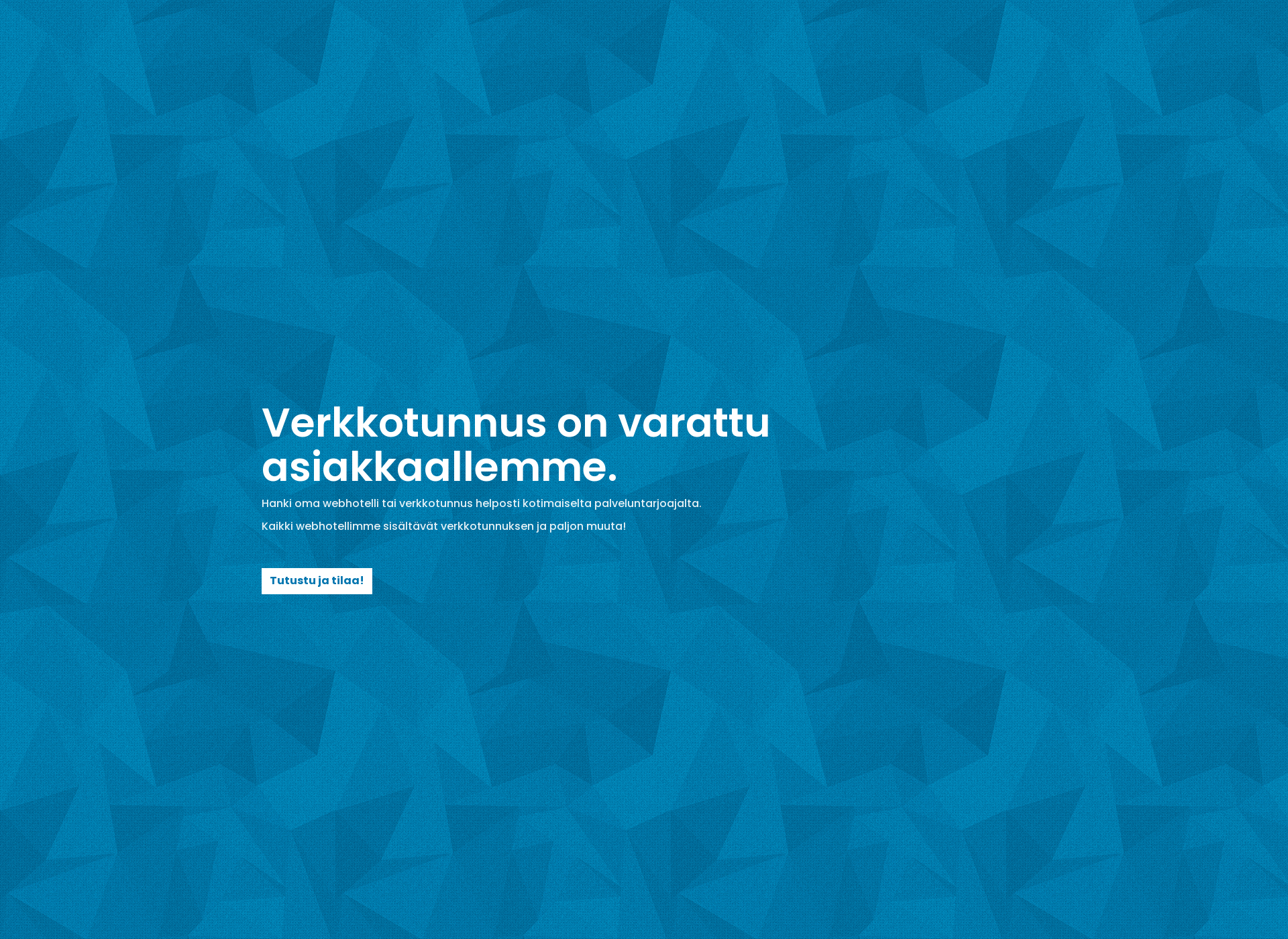 Skärmdump för kangasnaamio.fi