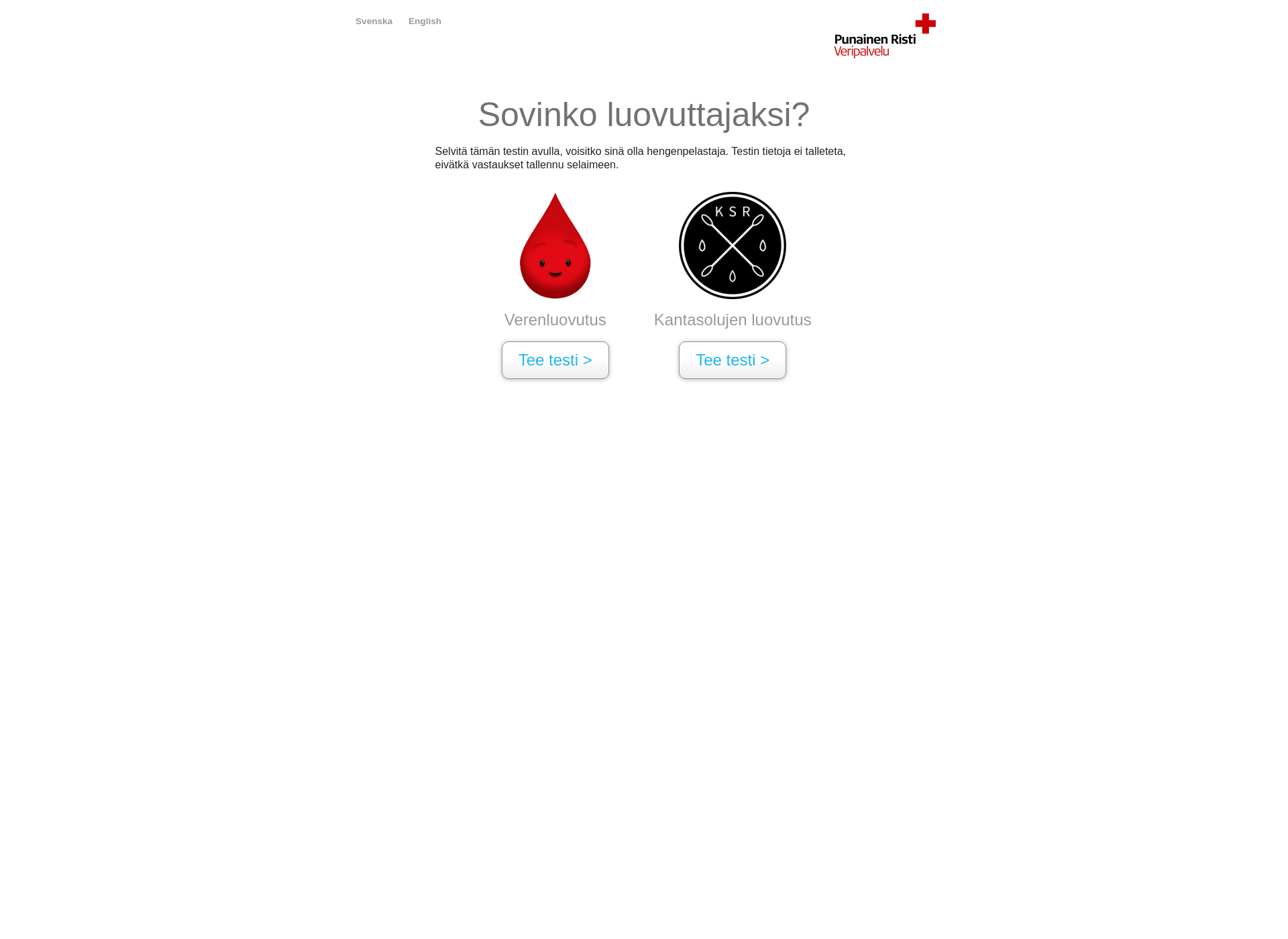 Skärmdump för kanjagdonera.fi