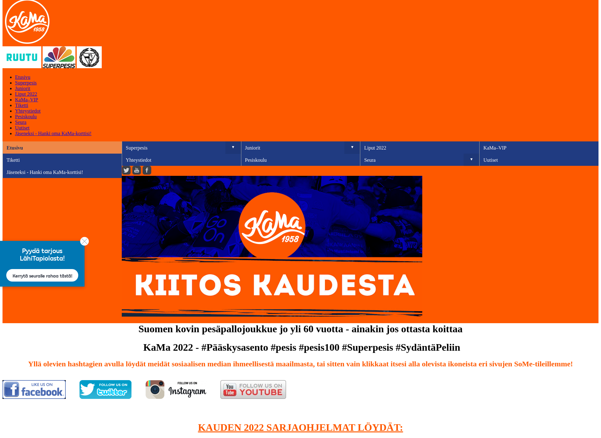 Screenshot for kankaanpaanmaila.fi