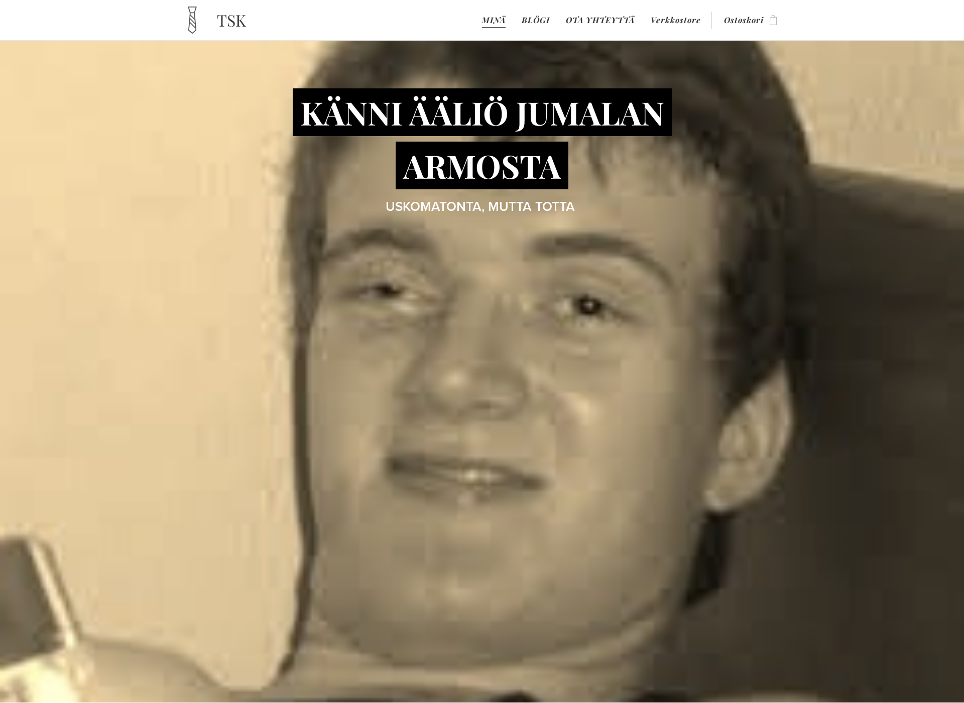 Screenshot for kanni-aalio-jumalan-armosta.fi