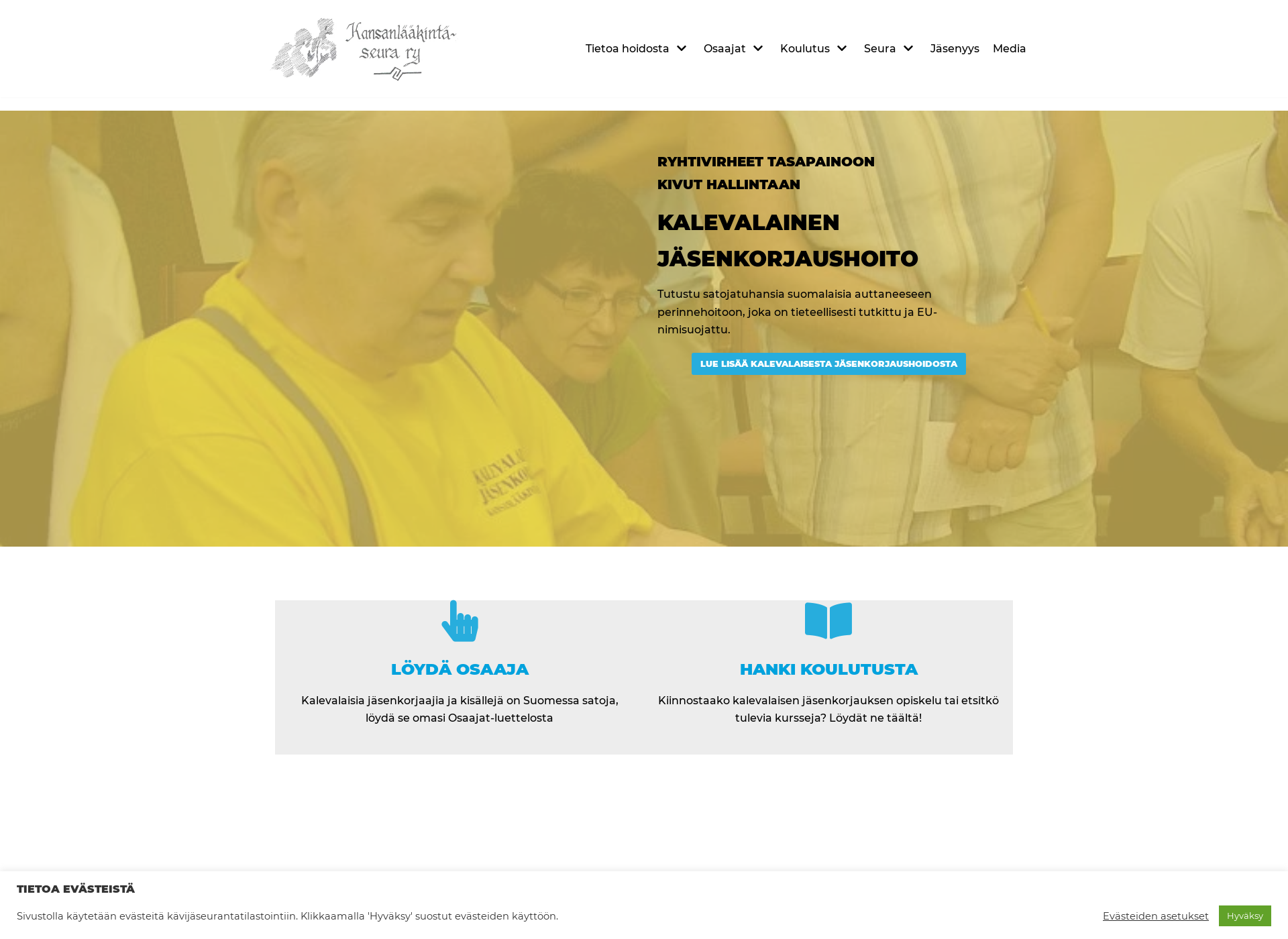 Screenshot for kansanlaakintaseura.fi
