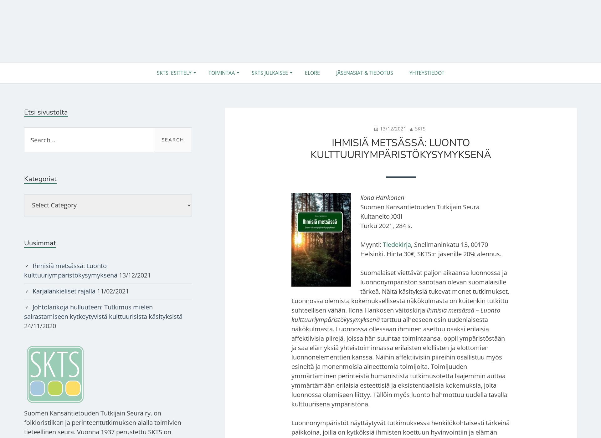 Screenshot for kansantietoudentutkijat.fi
