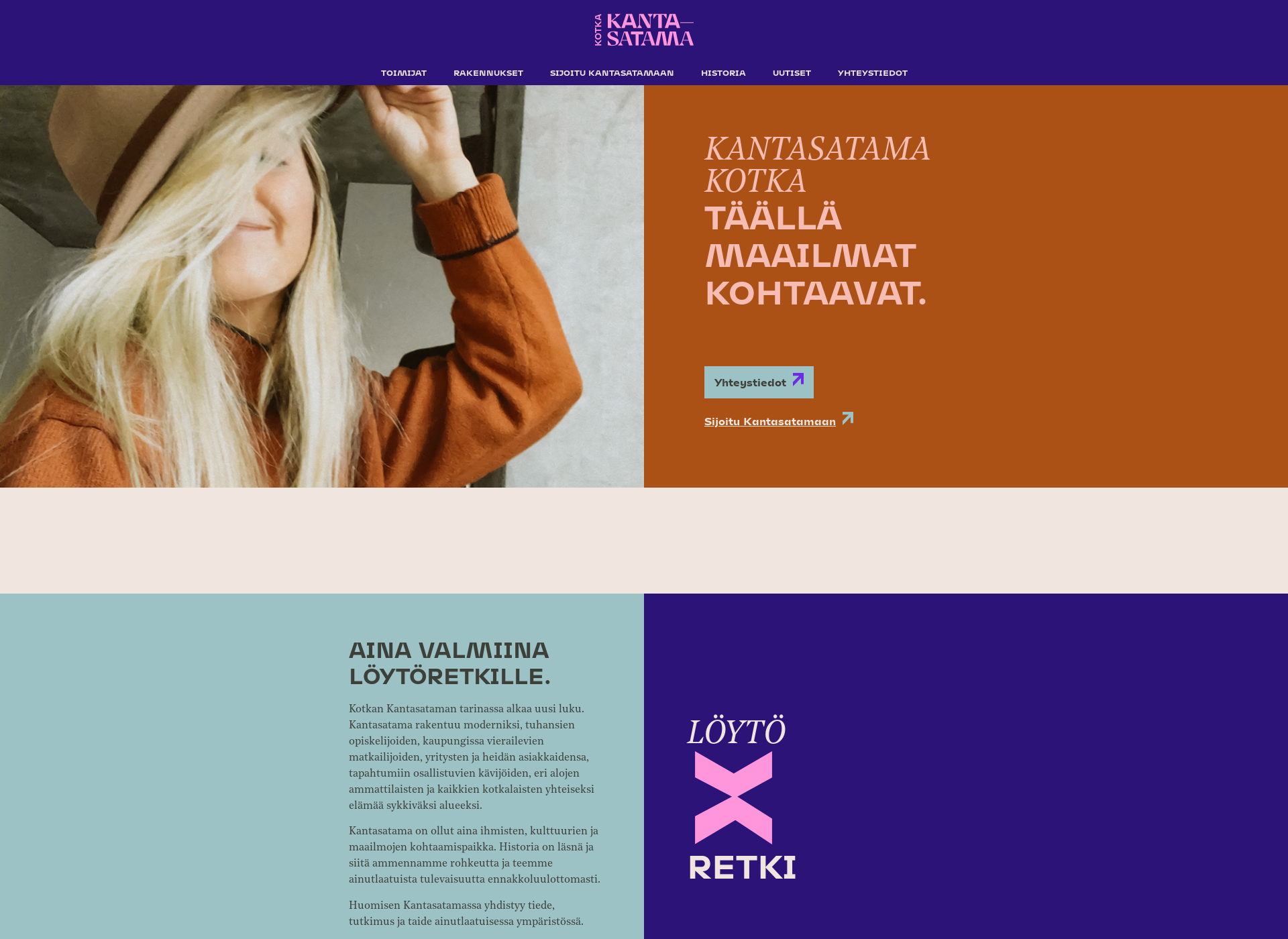 Screenshot for kantasatamakotka.fi