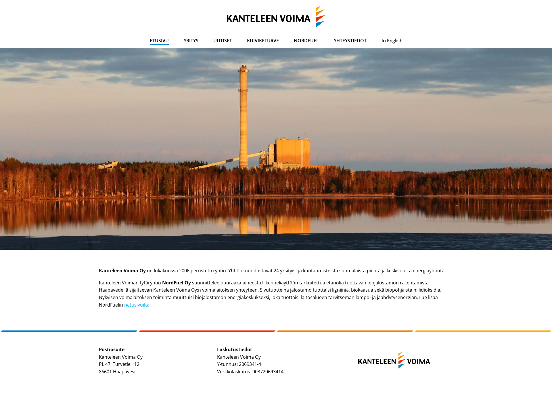 Screenshot for kanteleenvoima.fi