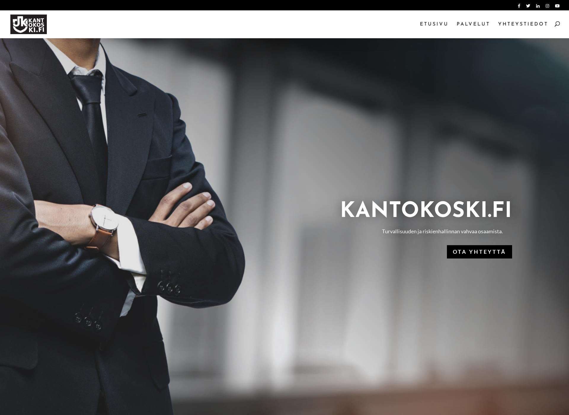 Skärmdump för kantokoski.fi