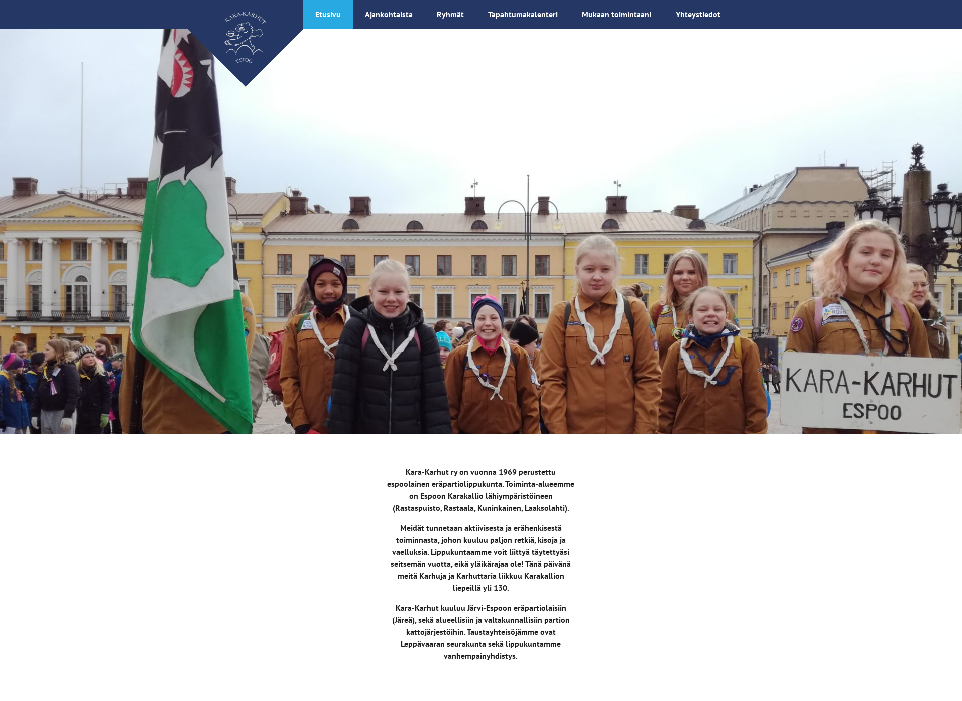 Screenshot for kara-karhut.fi