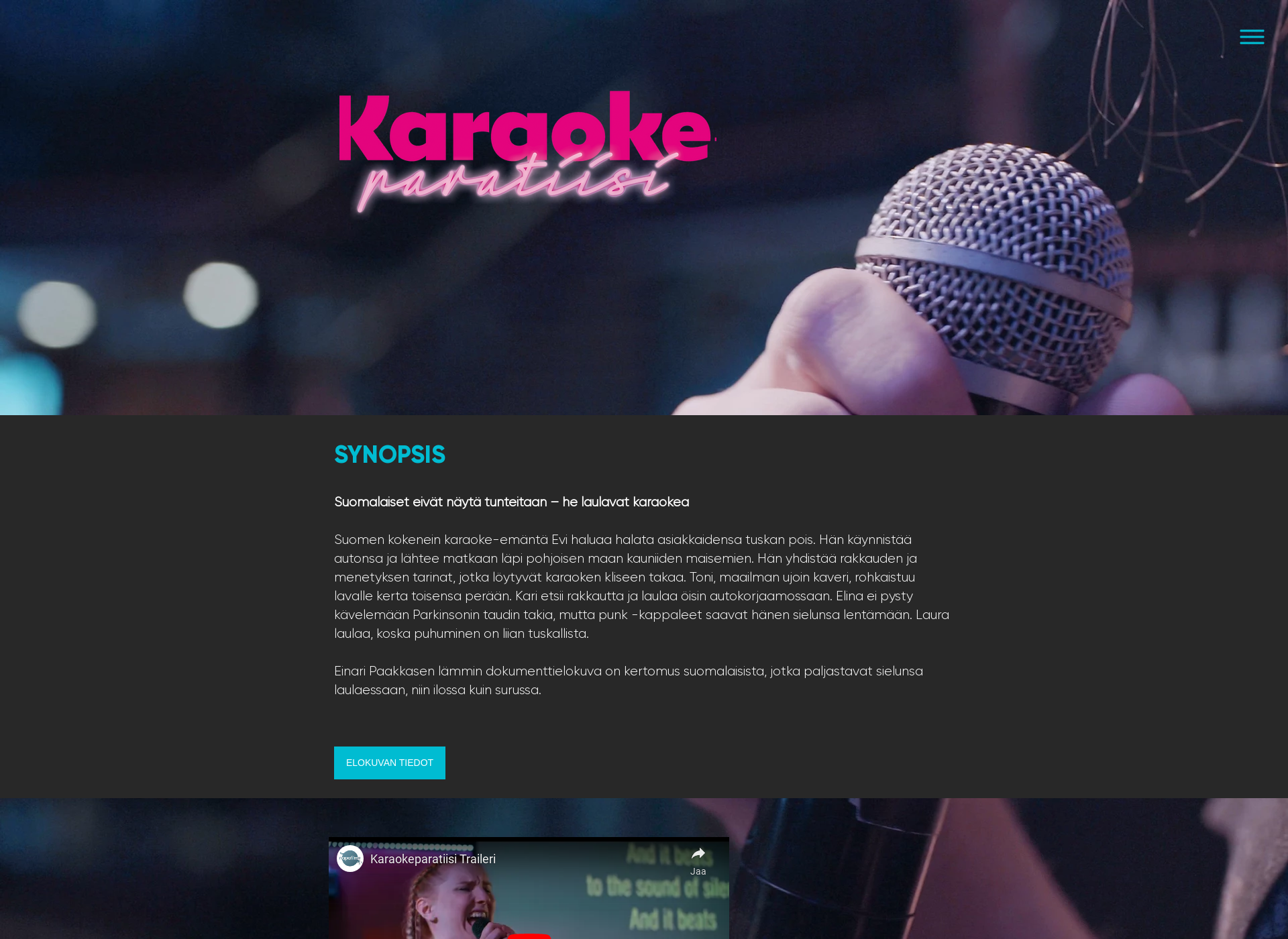 Näyttökuva karaokemovie.fi