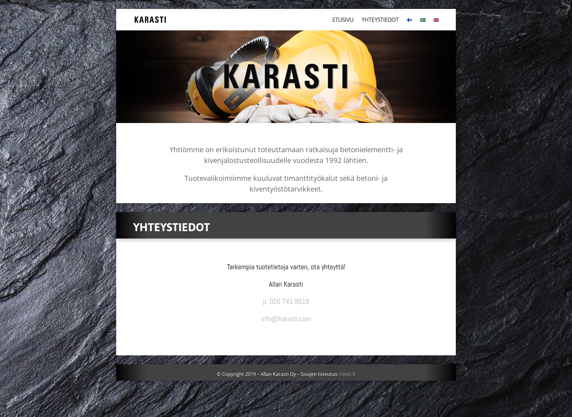 Screenshot for karasti.com