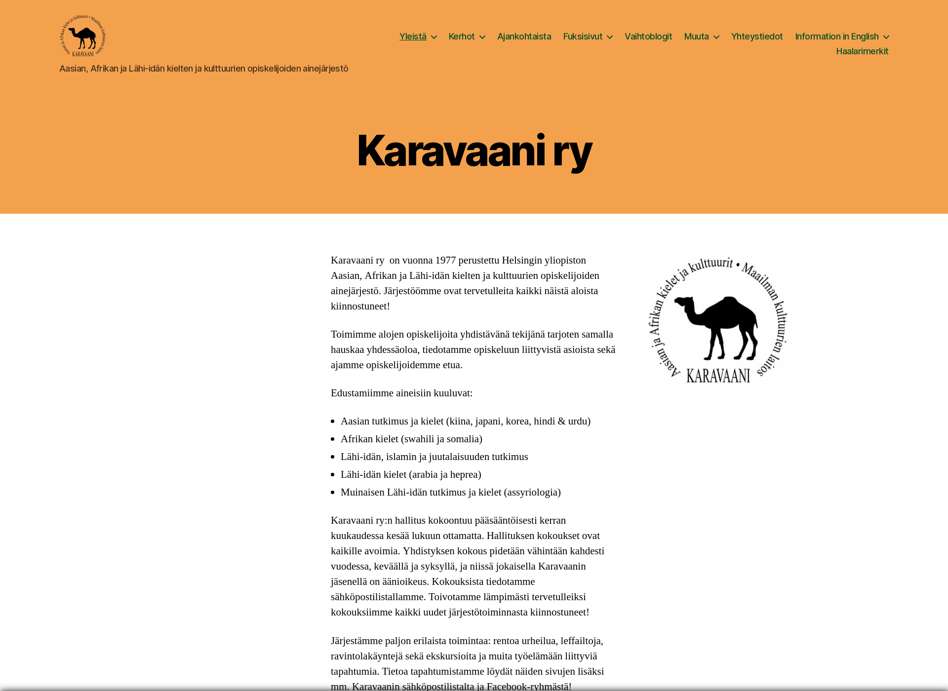 Näyttökuva karavaaniry.fi