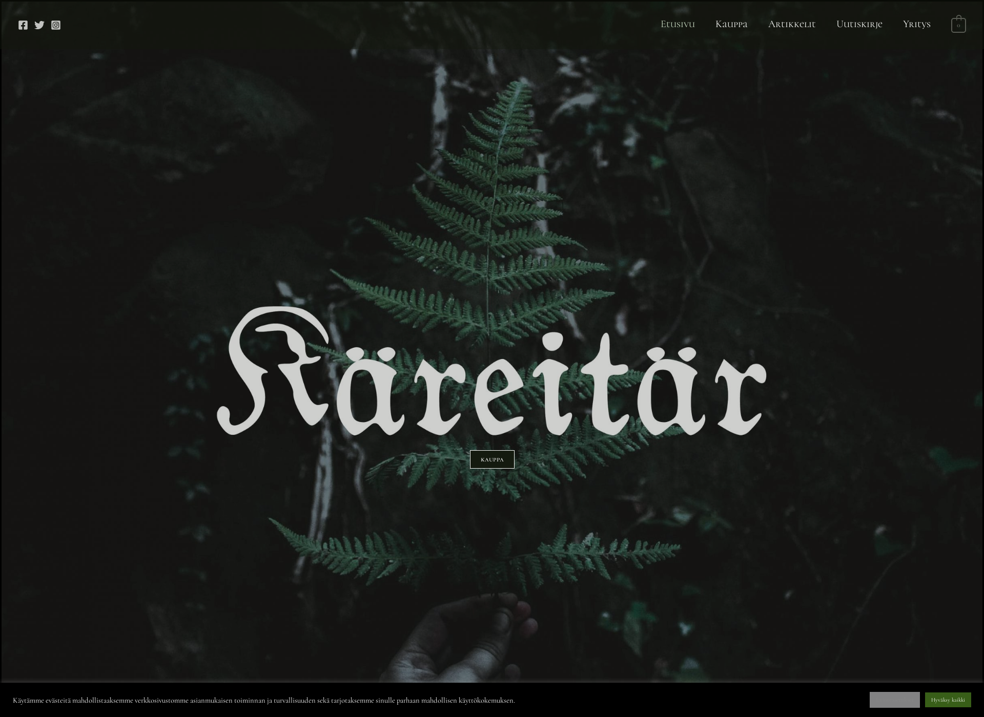 Screenshot for kareitar.fi