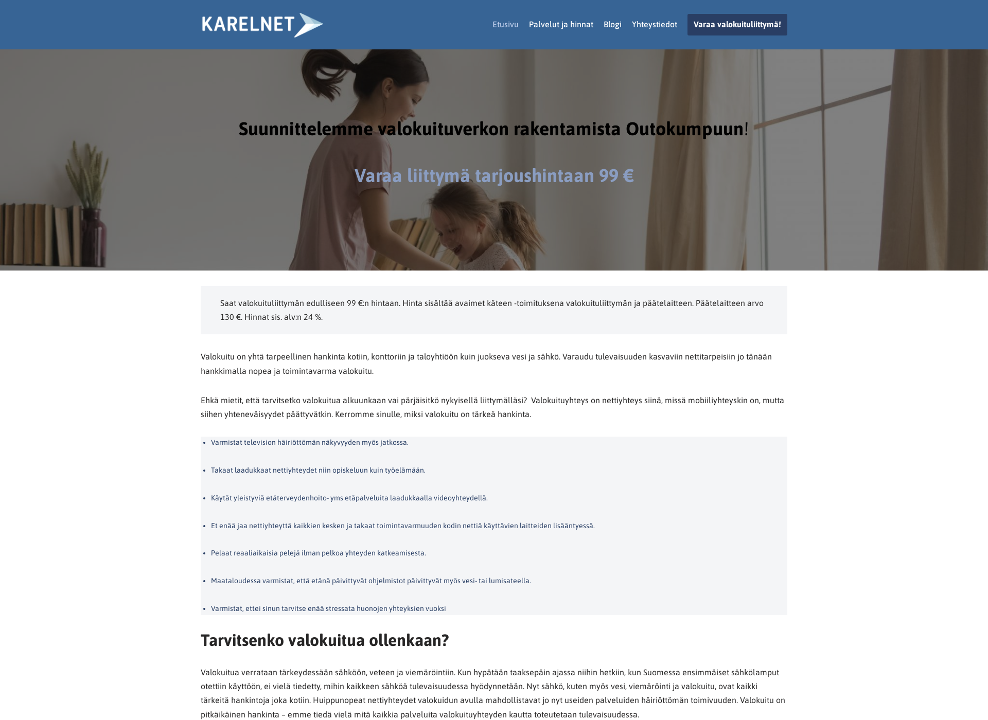 Screenshot for karelnet.fi