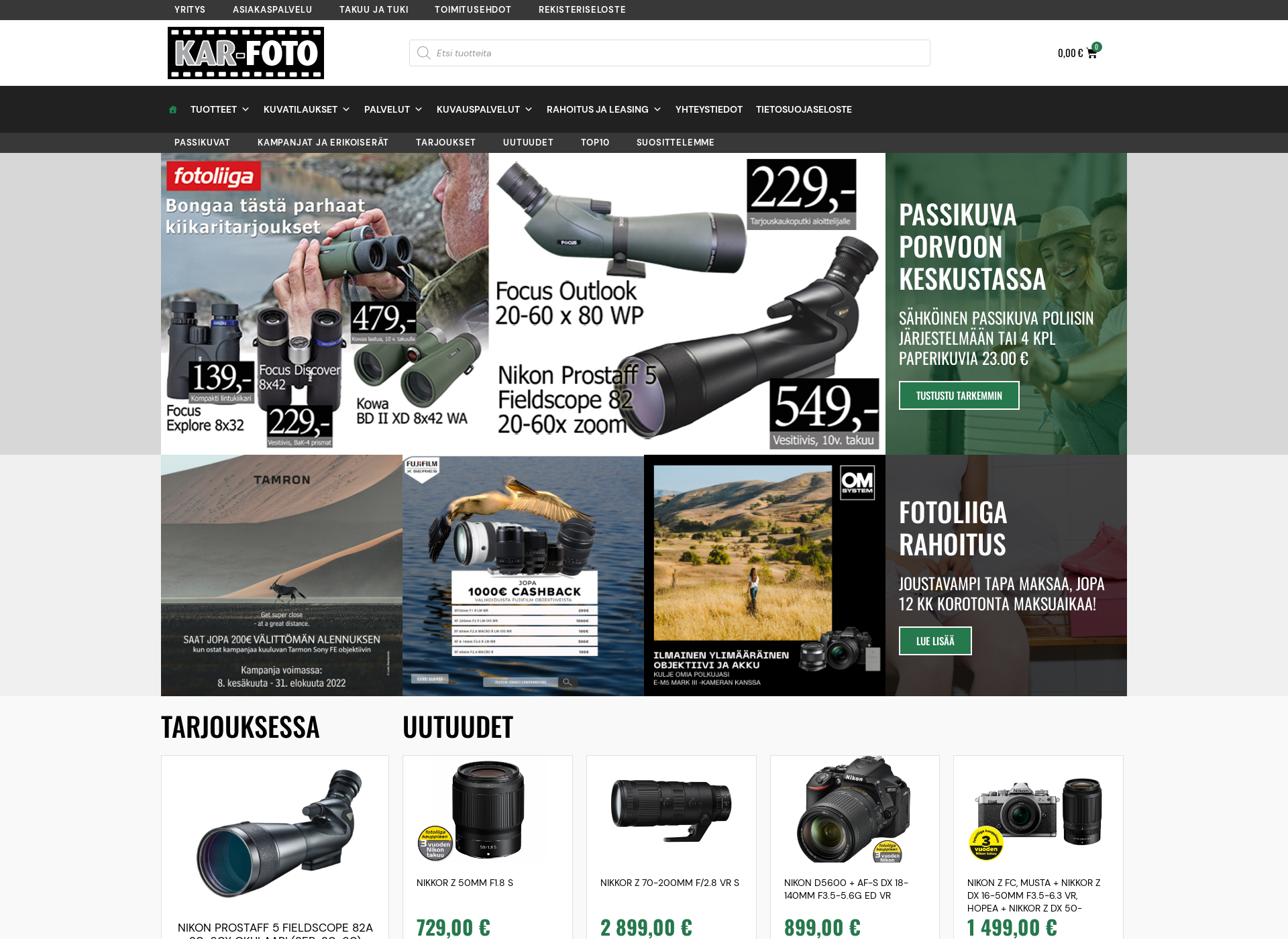 Screenshot for karfoto.fi